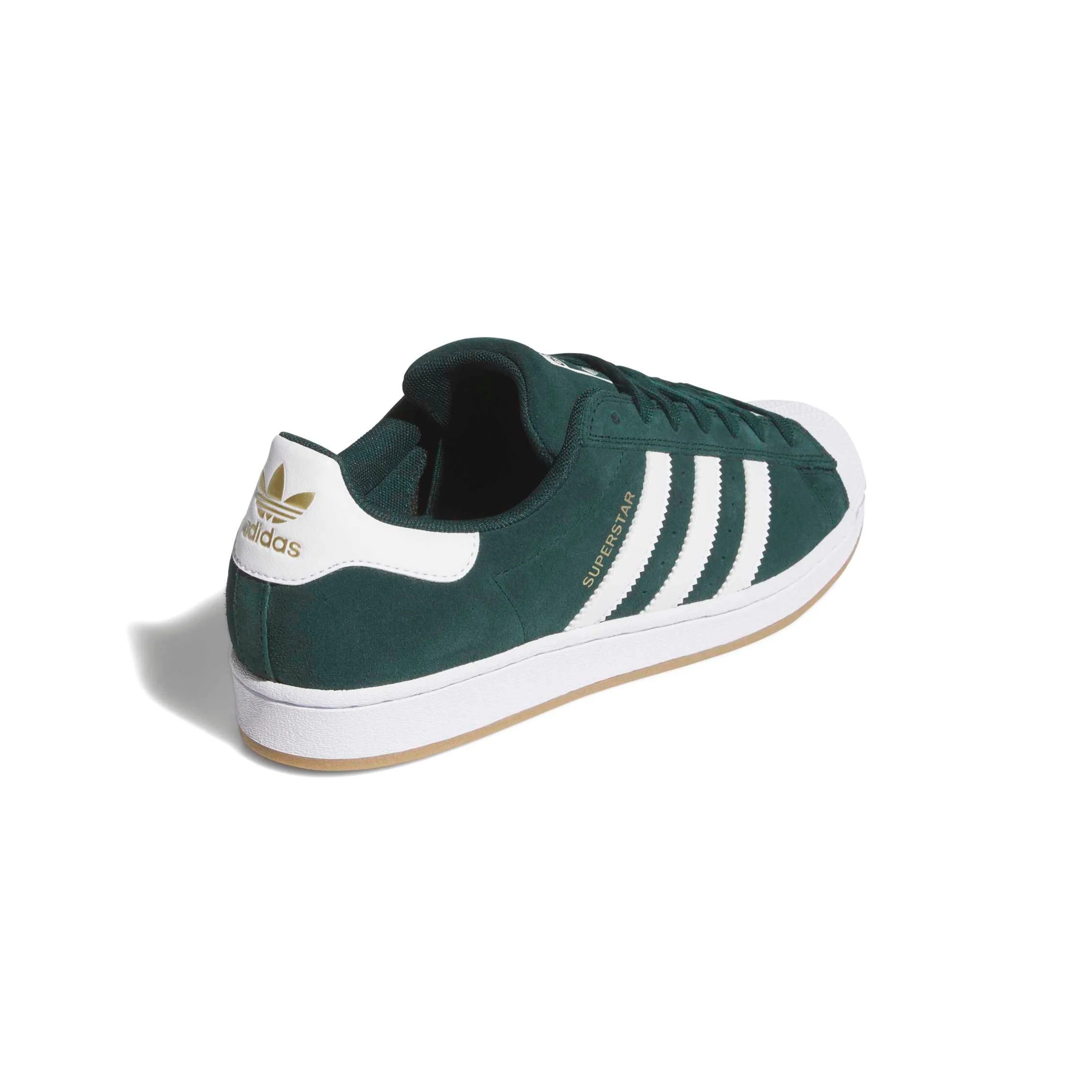 Adidas Superstar ADV Shoes - Aurora Ivy / Cloud White / Gold Metallic (KI5732) - Image 3