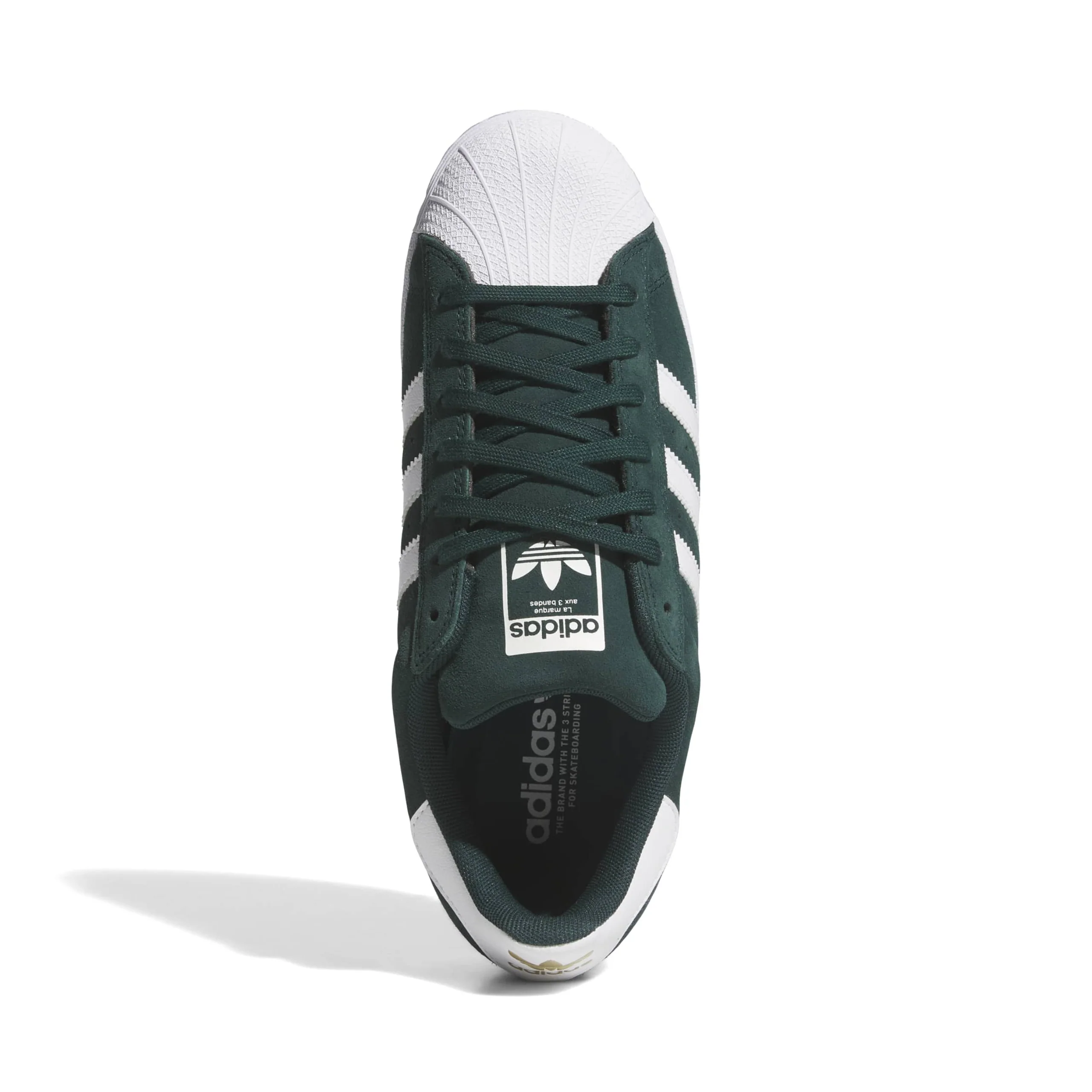 Adidas Superstar ADV Shoes - Aurora Ivy / Cloud White / Gold Metallic (KI5732) - Image 4
