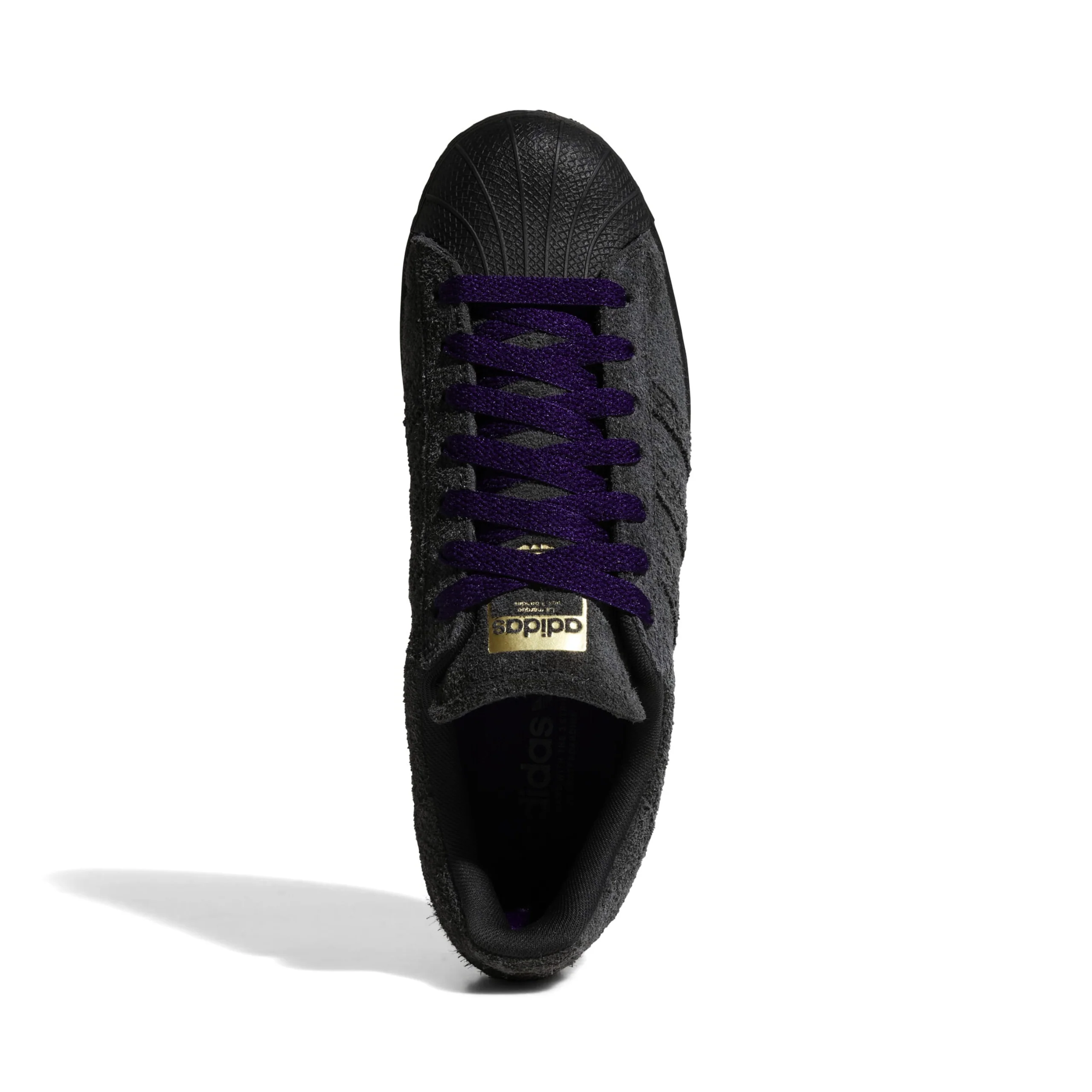 Adidas Superstar ADV Shoes - Carbon / Carbon / Collegiate Purple - Image 5