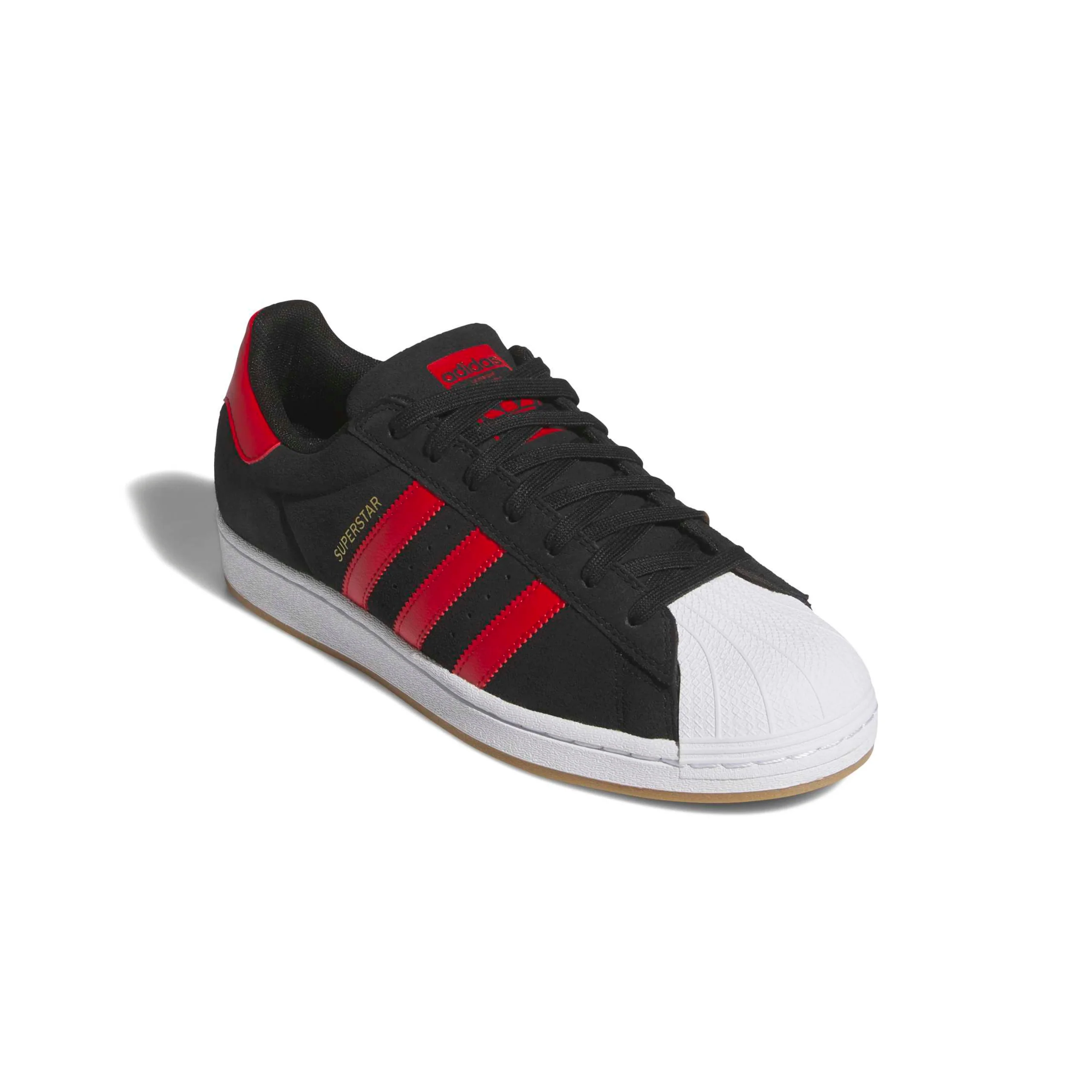 Adidas Superstar ADV Shoes - Core Black / Better Scarlet / Footwear White - Image 2