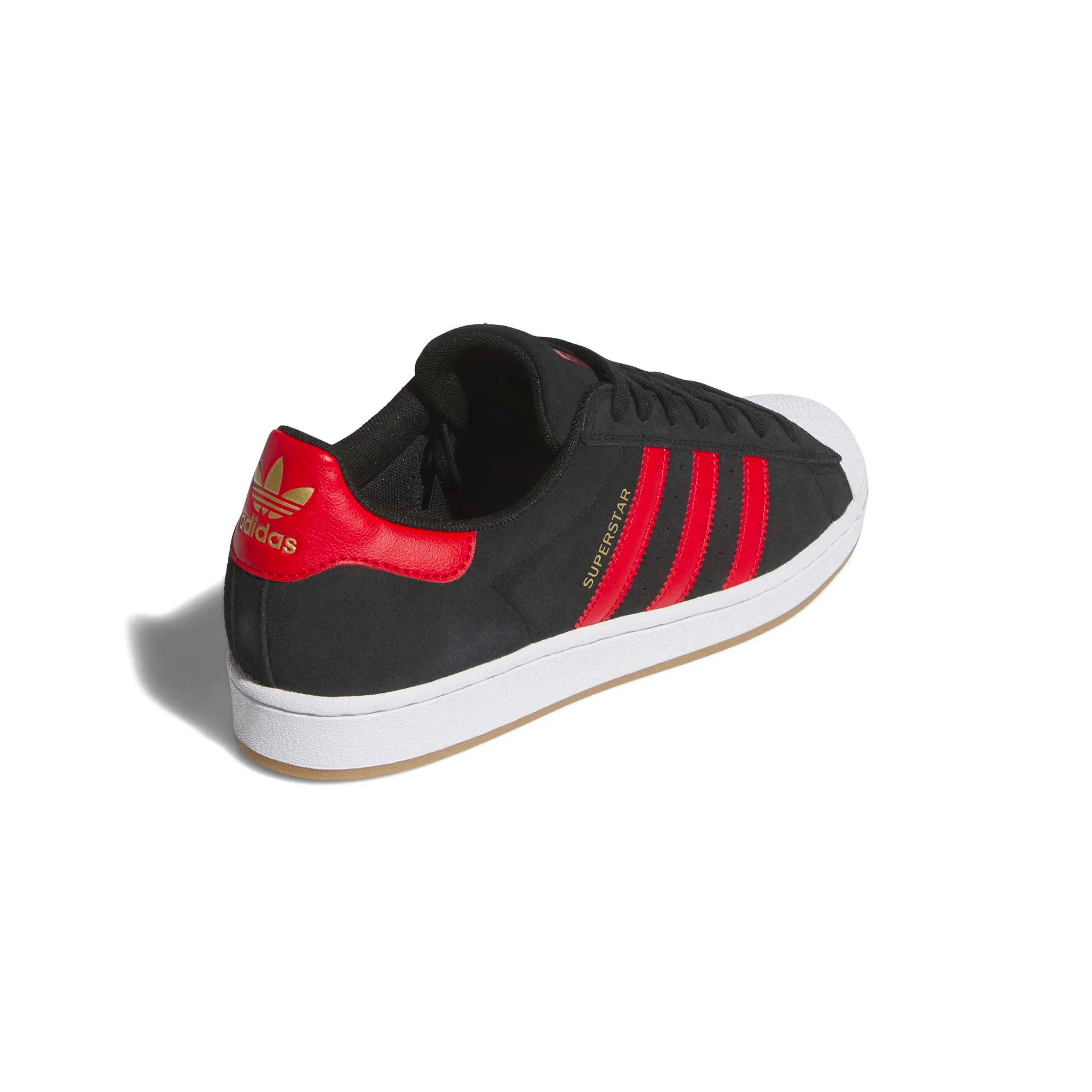 Adidas Superstar ADV Shoes - Core Black / Better Scarlet / Footwear White - Image 3