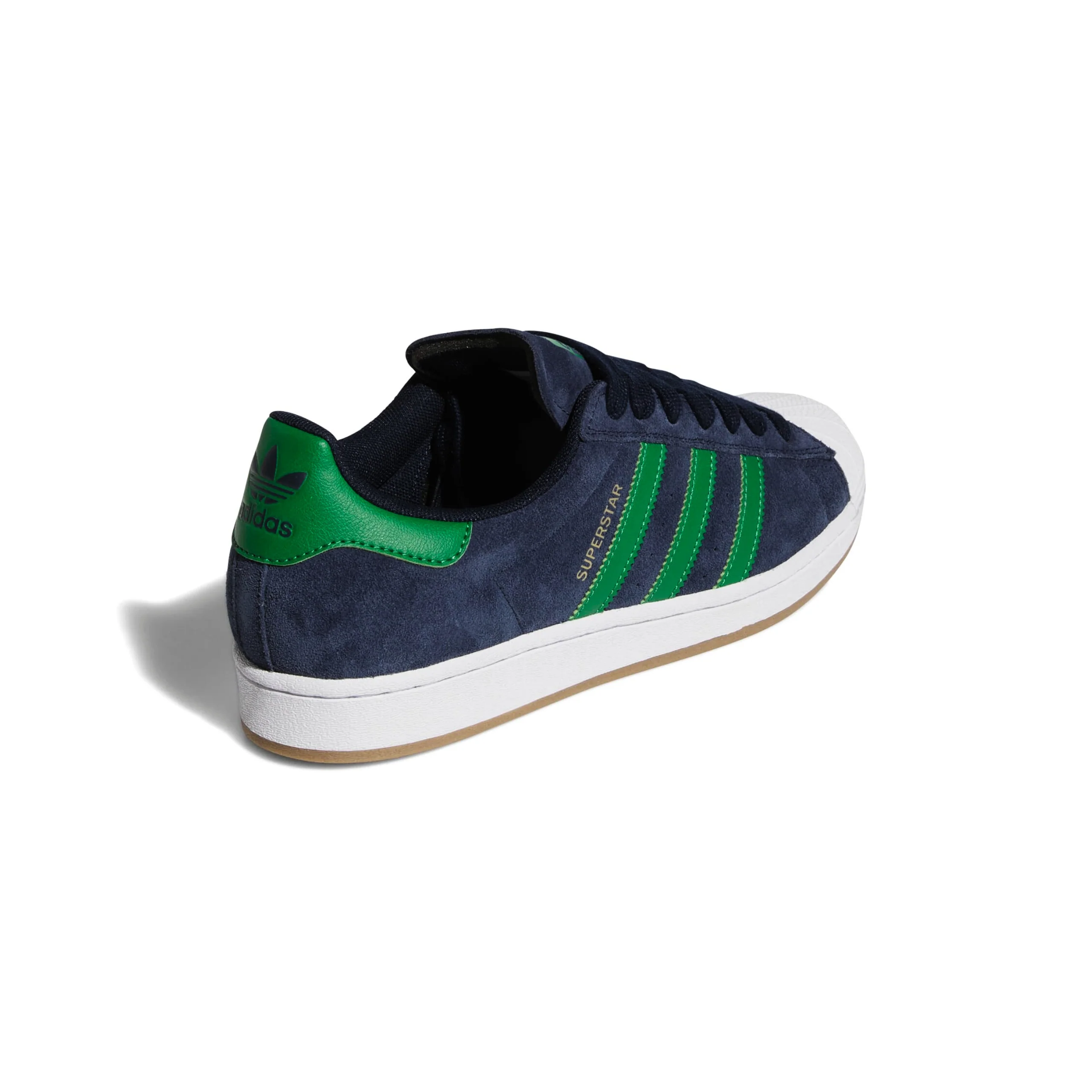 Adidas Superstar ADV Shoes - Core Navy / Green / Footwear White - Image 3
