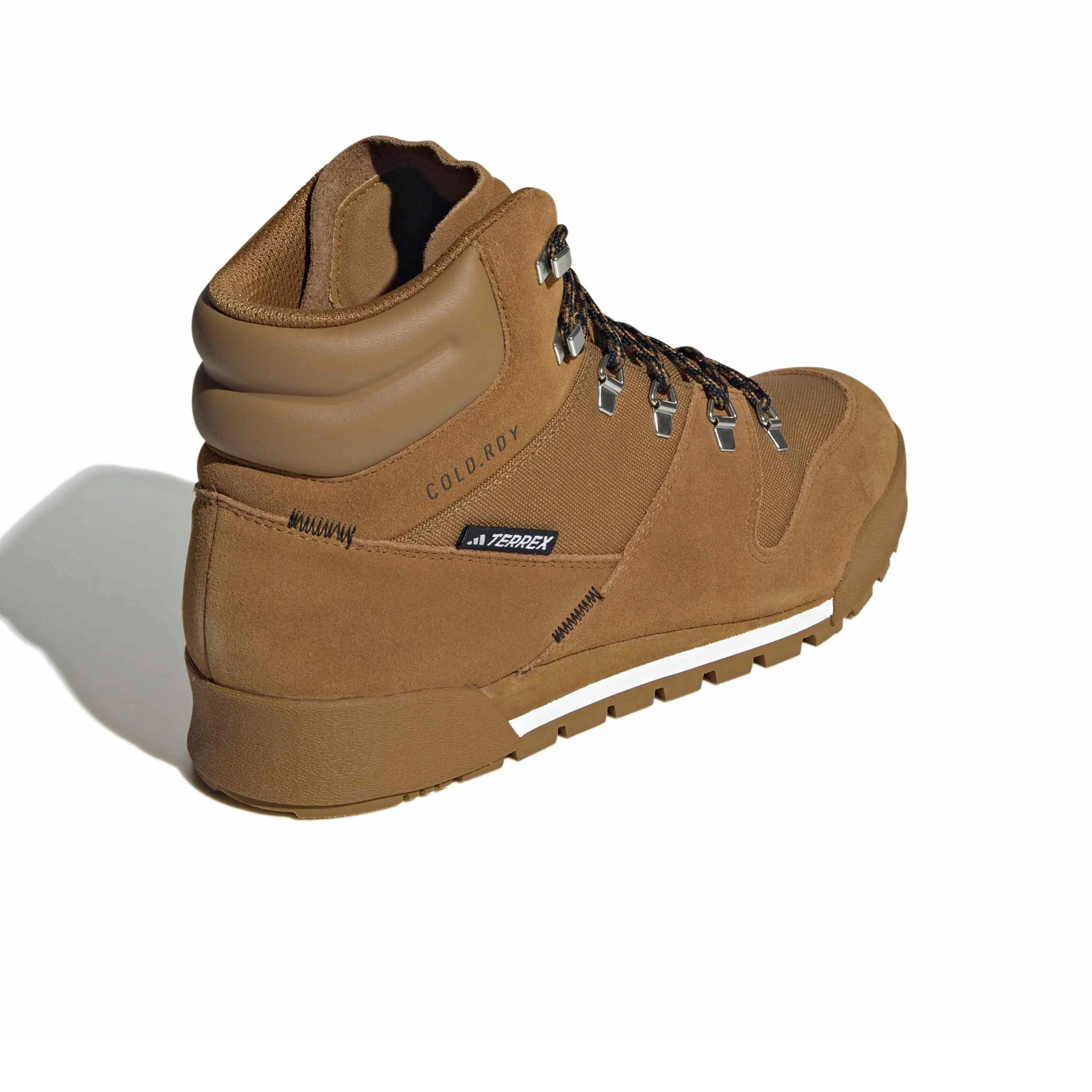 Adidas Terrex Snowpitch Cold.RDY Hiking Shoes - Bronze Strata / Bronze Strata / Semi Impact Orange (IH3664) - Image 3