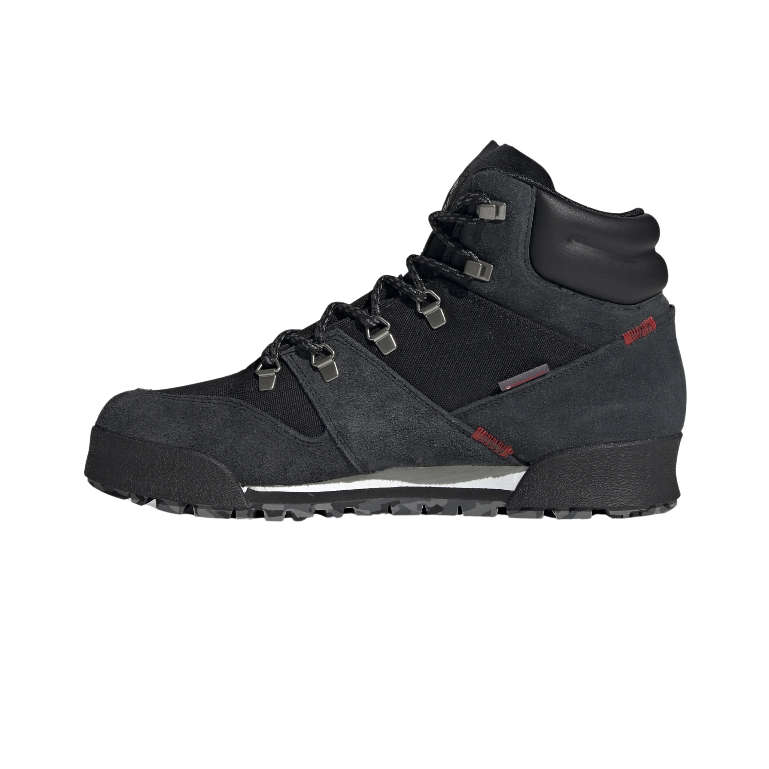 Adidas Terrex Snowpitch Cold.RDY Hiking Shoes - Core Black / Core Black / Scarlet - Image 4