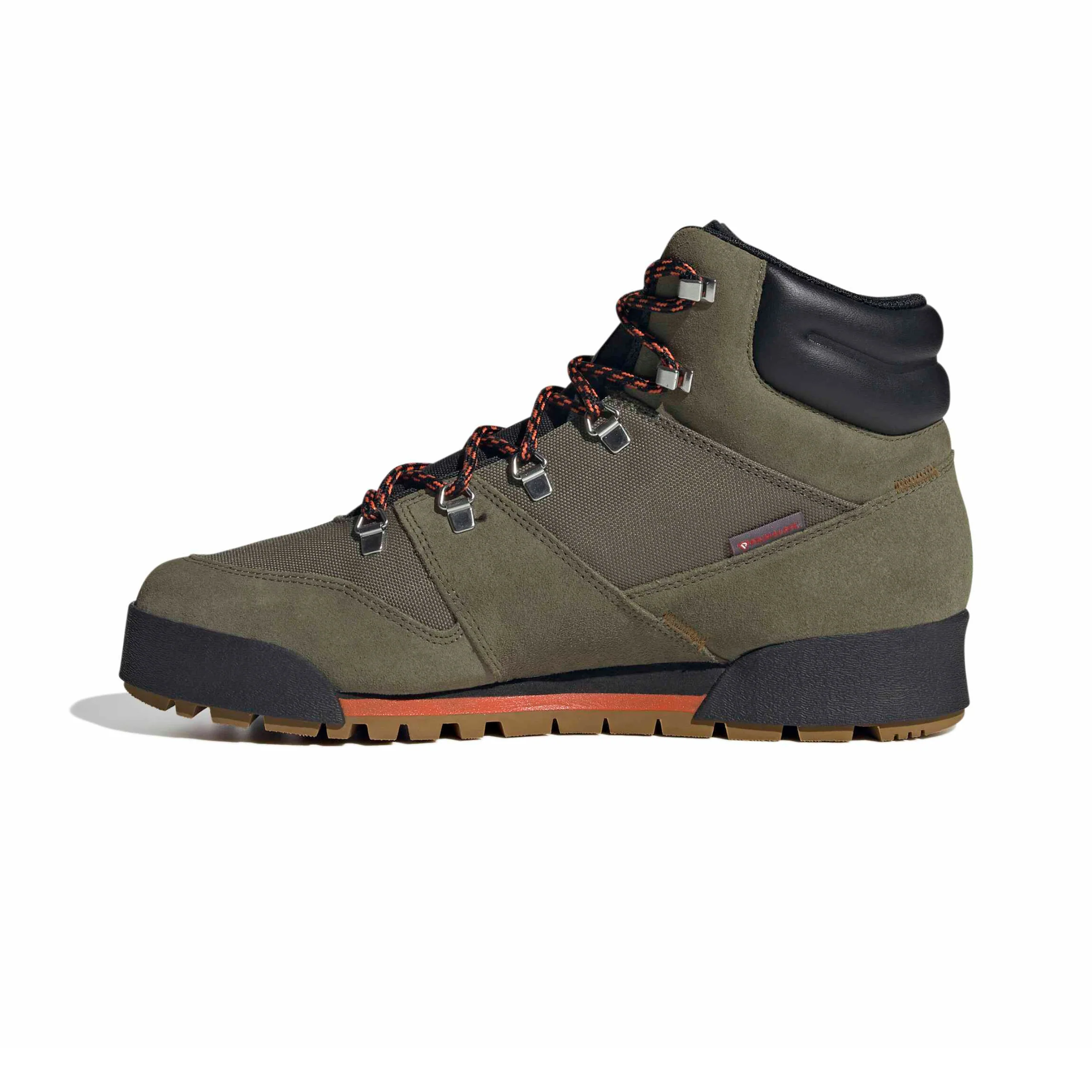 Adidas Terrex Snowpitch Cold.RDY Hiking Shoes - Olive Strata / Bronze Strata / Semi Impact Orange (IH3665) - Image 3