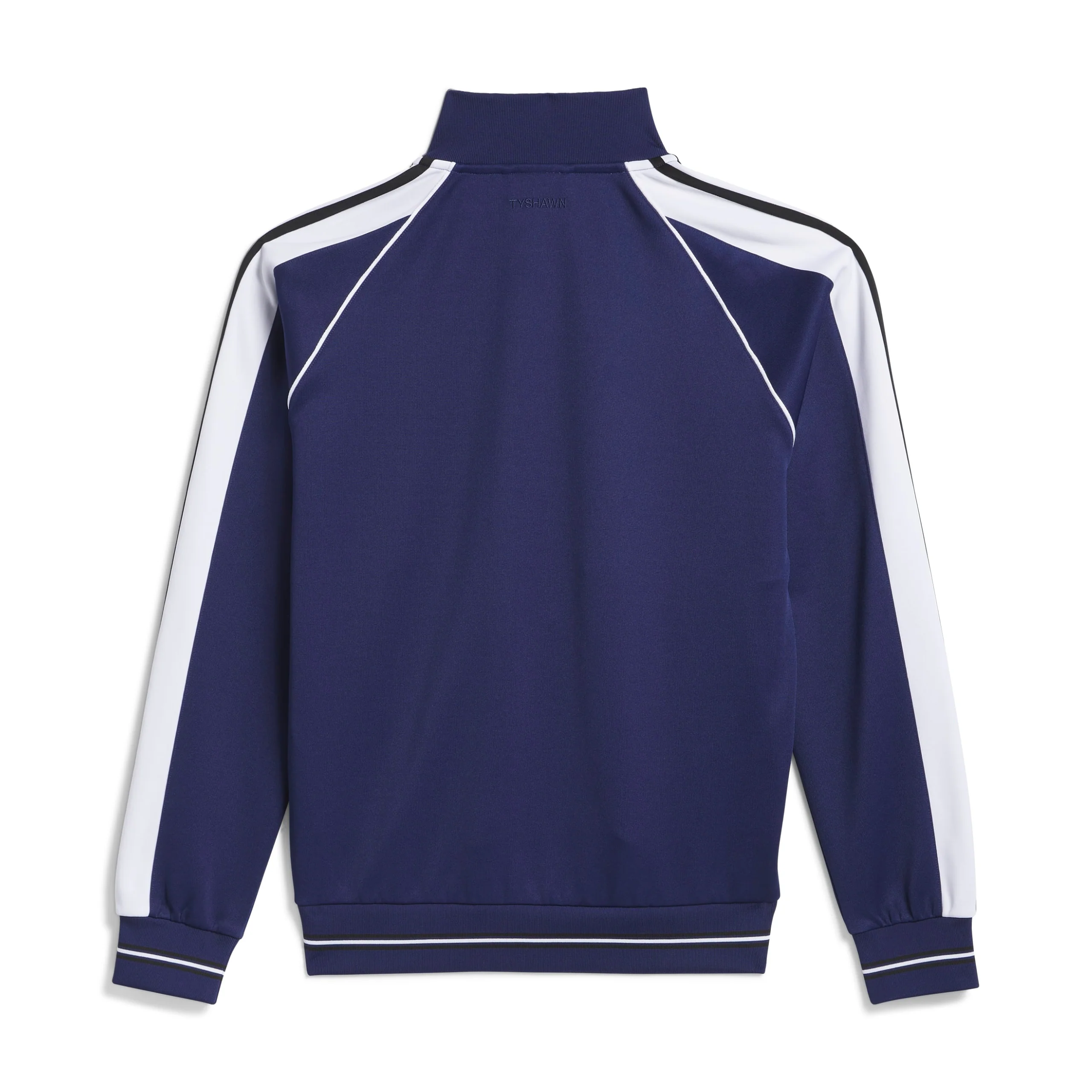 Adidas Tyshawn Track Jacket - Dark Blue / White / Black - Image 2