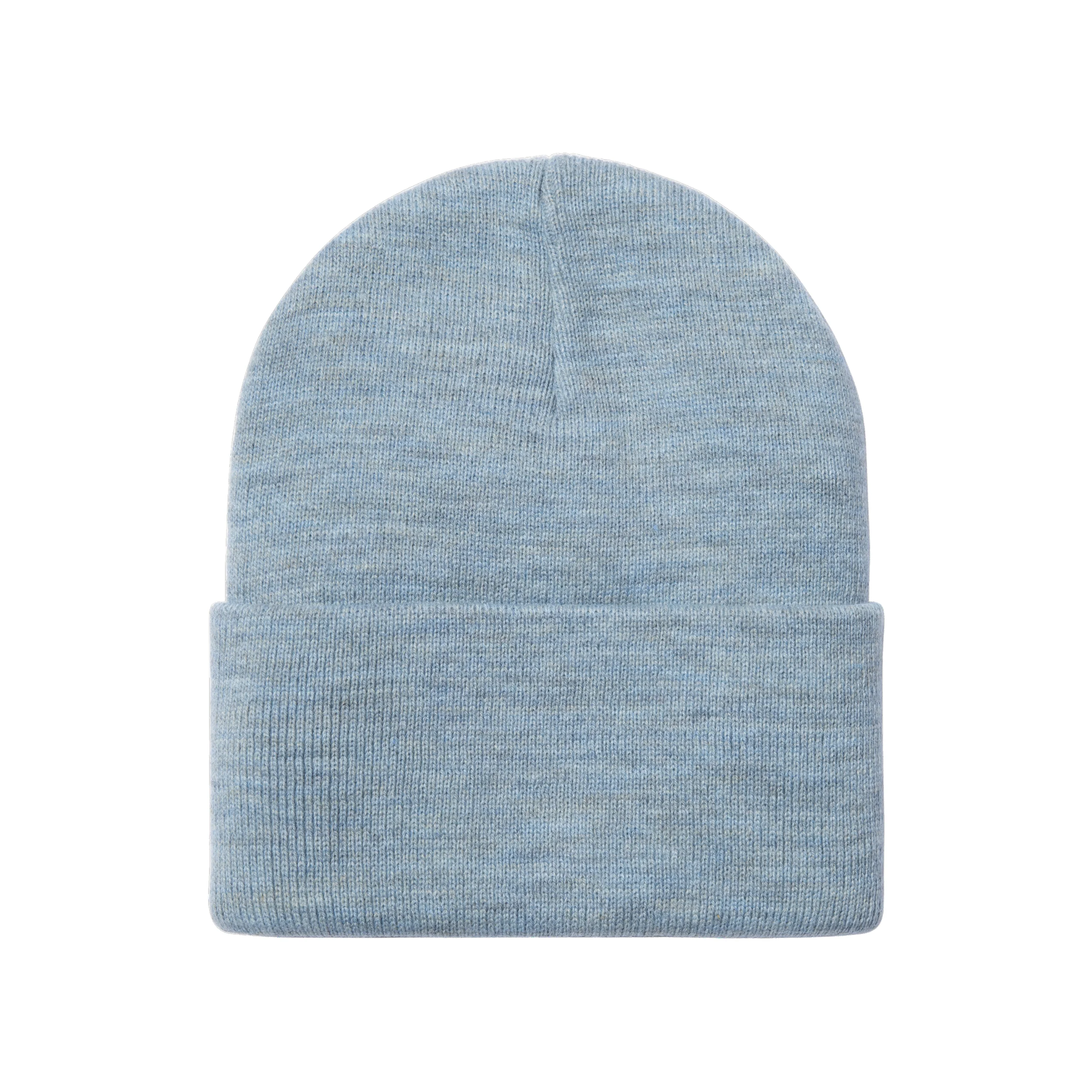 Carhartt WIP Acrylic Watch Hat Beanie - Dusty Ice Heather - Image 2