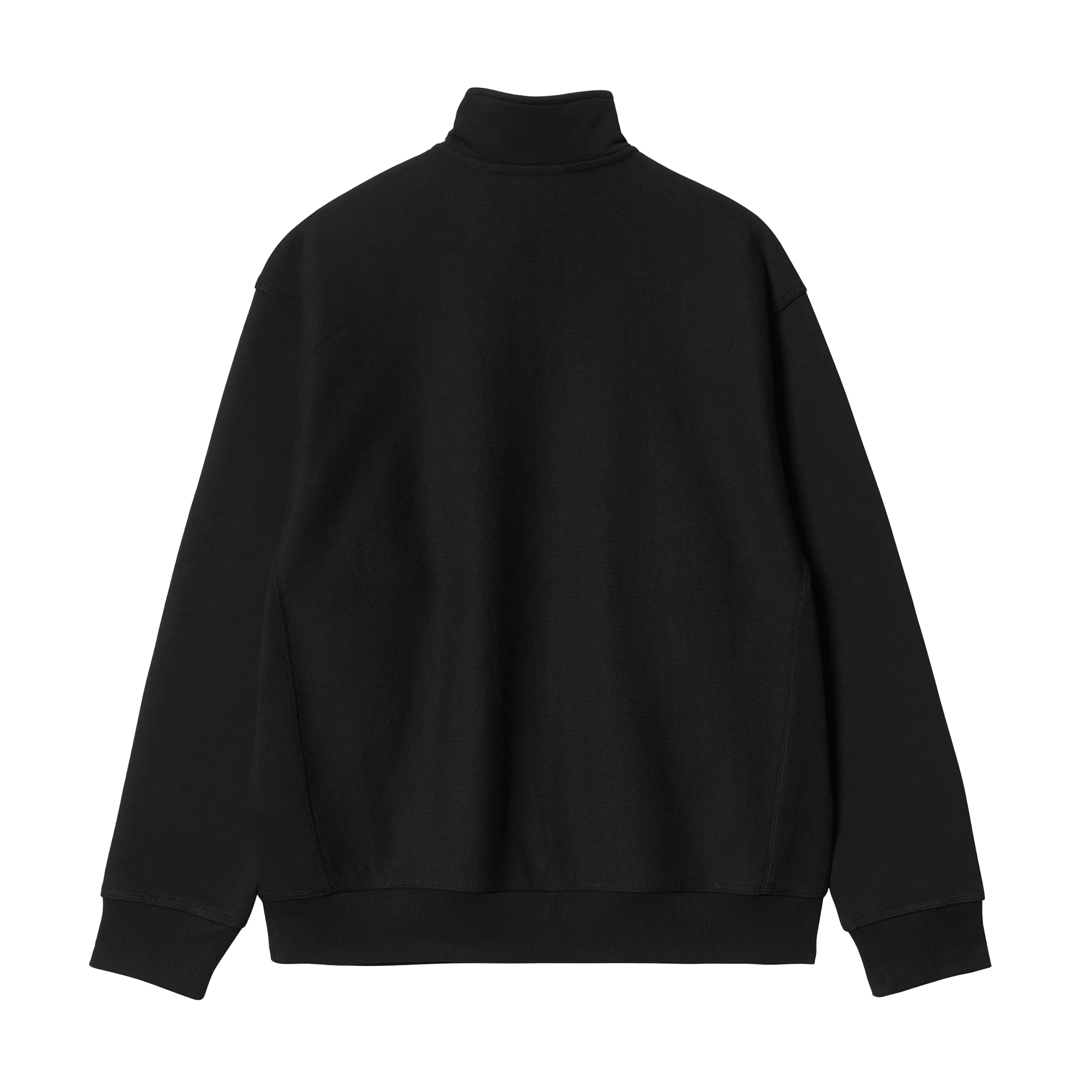 Carhartt WIP American Script Half Zip Sweatshirt - Black - Image 2