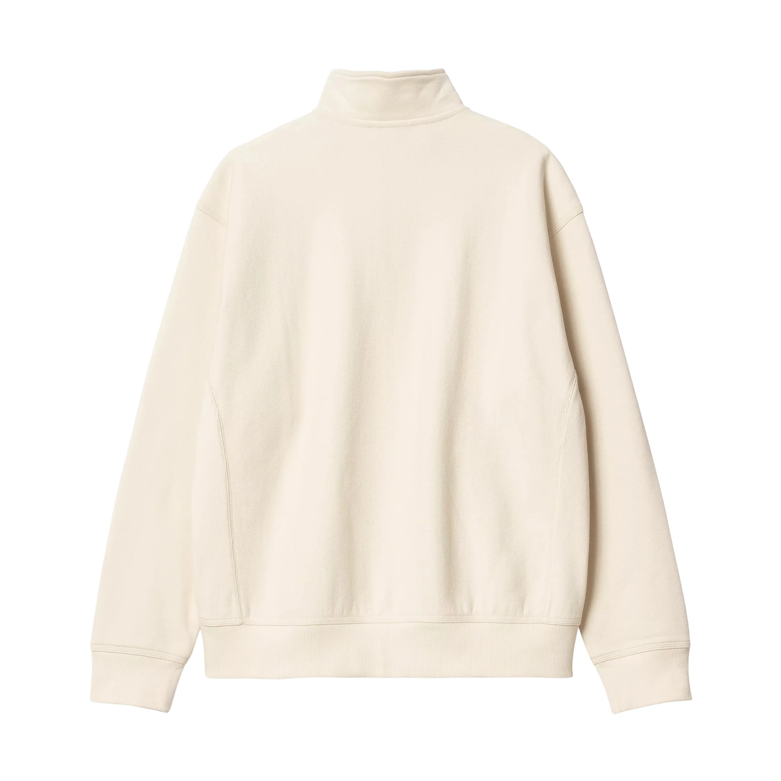 Carhartt WIP American Script Half Zip Sweatshirt - Natural - Image 2