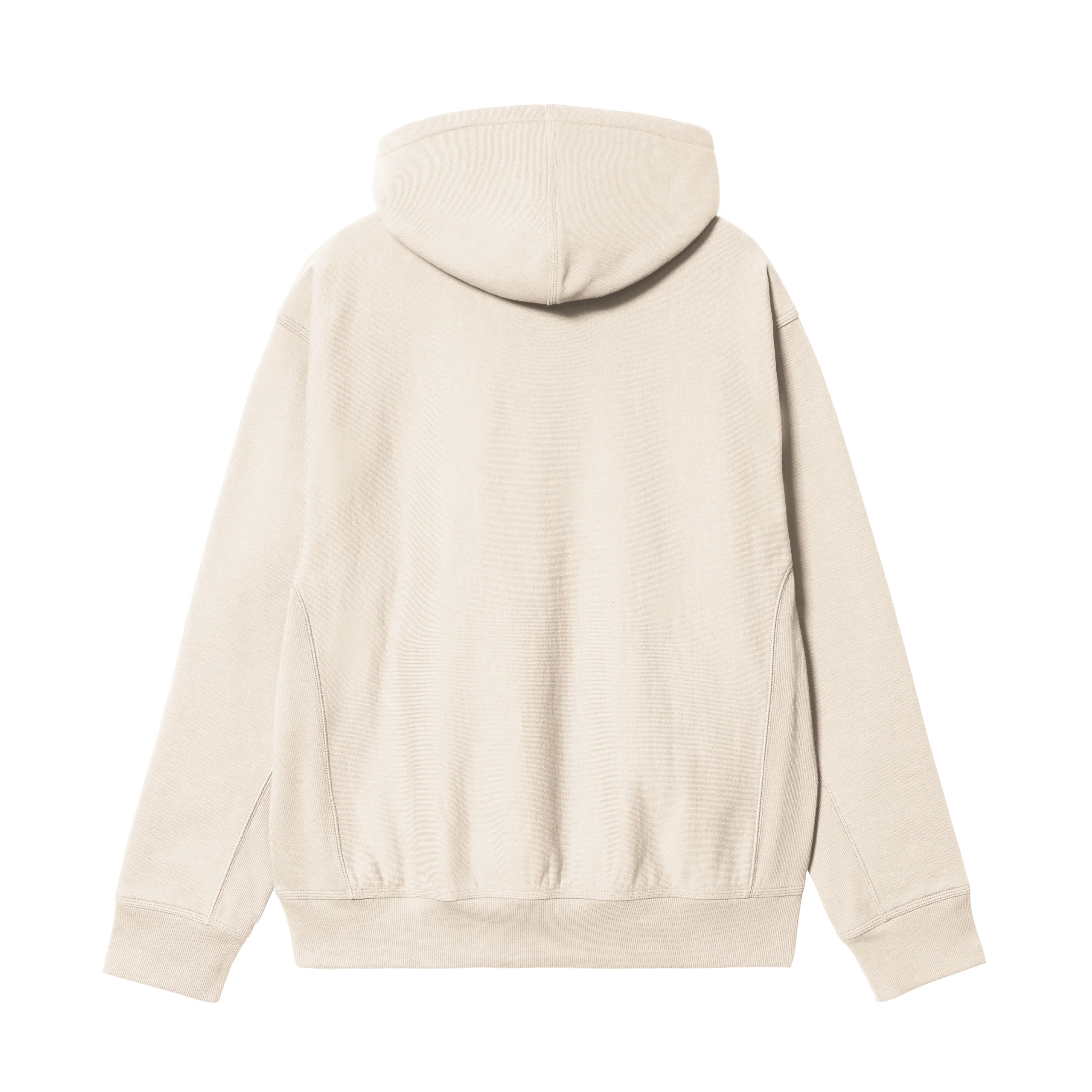 Carhartt WIP American Script Hooded Jacket - Moonbeam - Image 2
