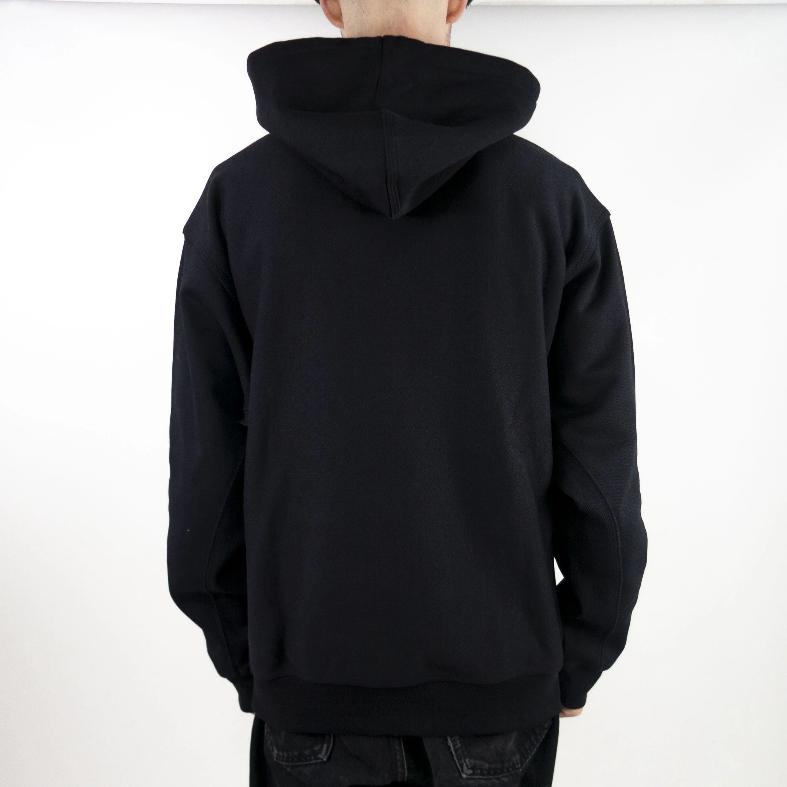 Carhartt WIP American Script Hoodie - Black - Image 4