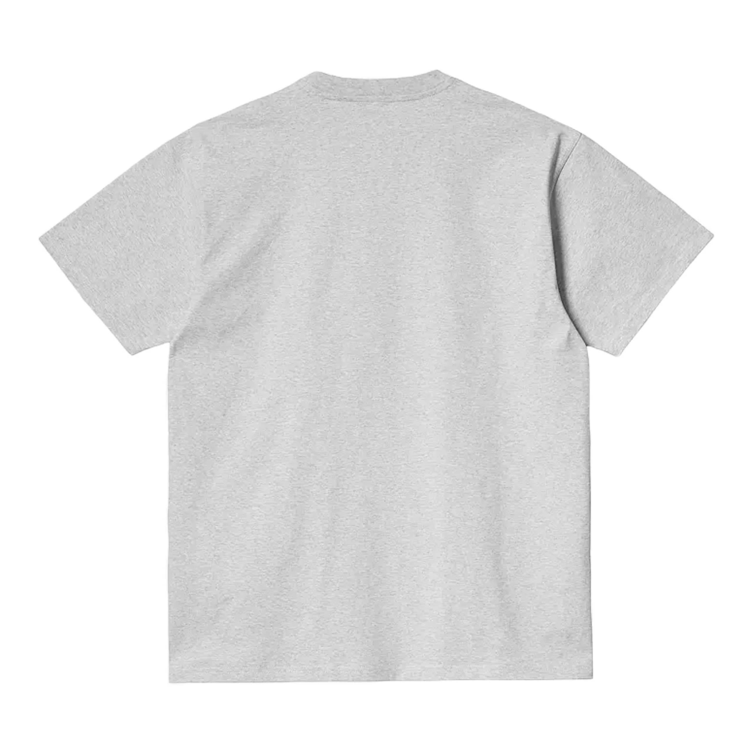 Carhartt WIP American Script T-Shirt - Ash Heather - Image 2