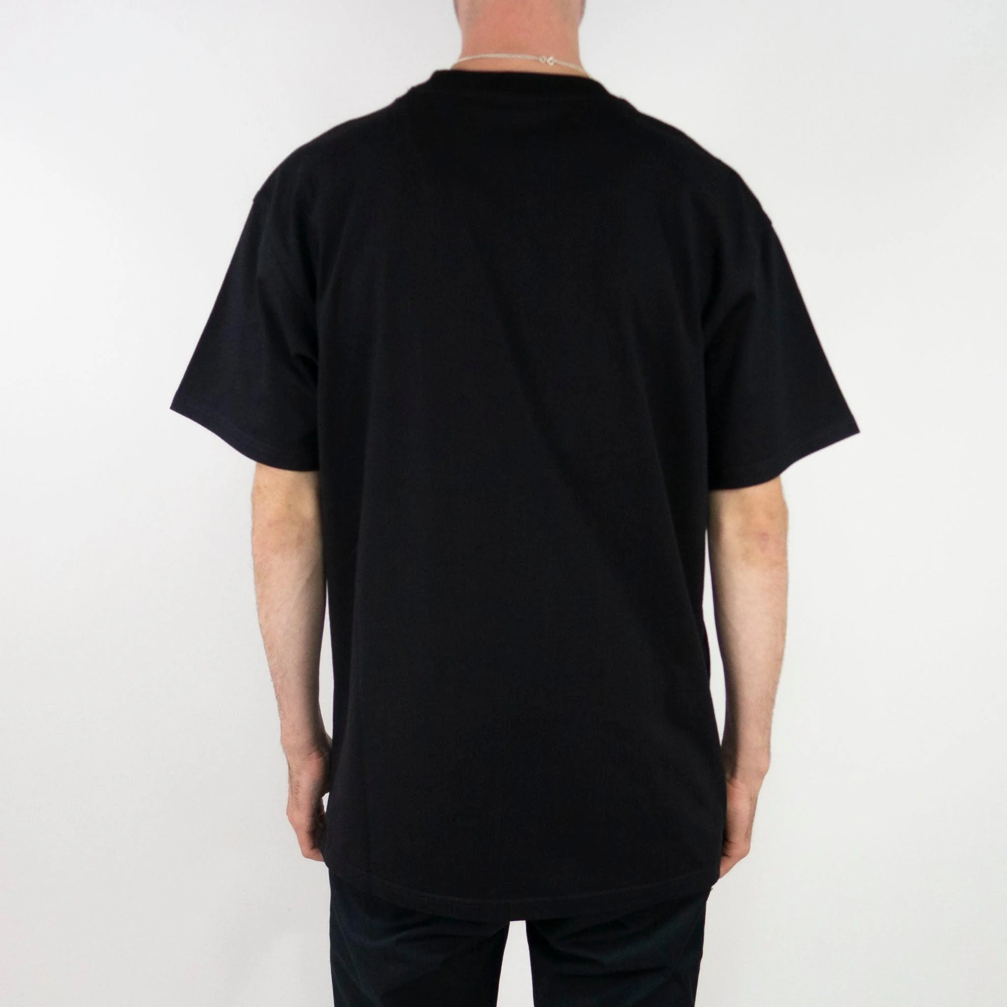 Carhartt WIP American Script T-Shirt - Black - Image 4