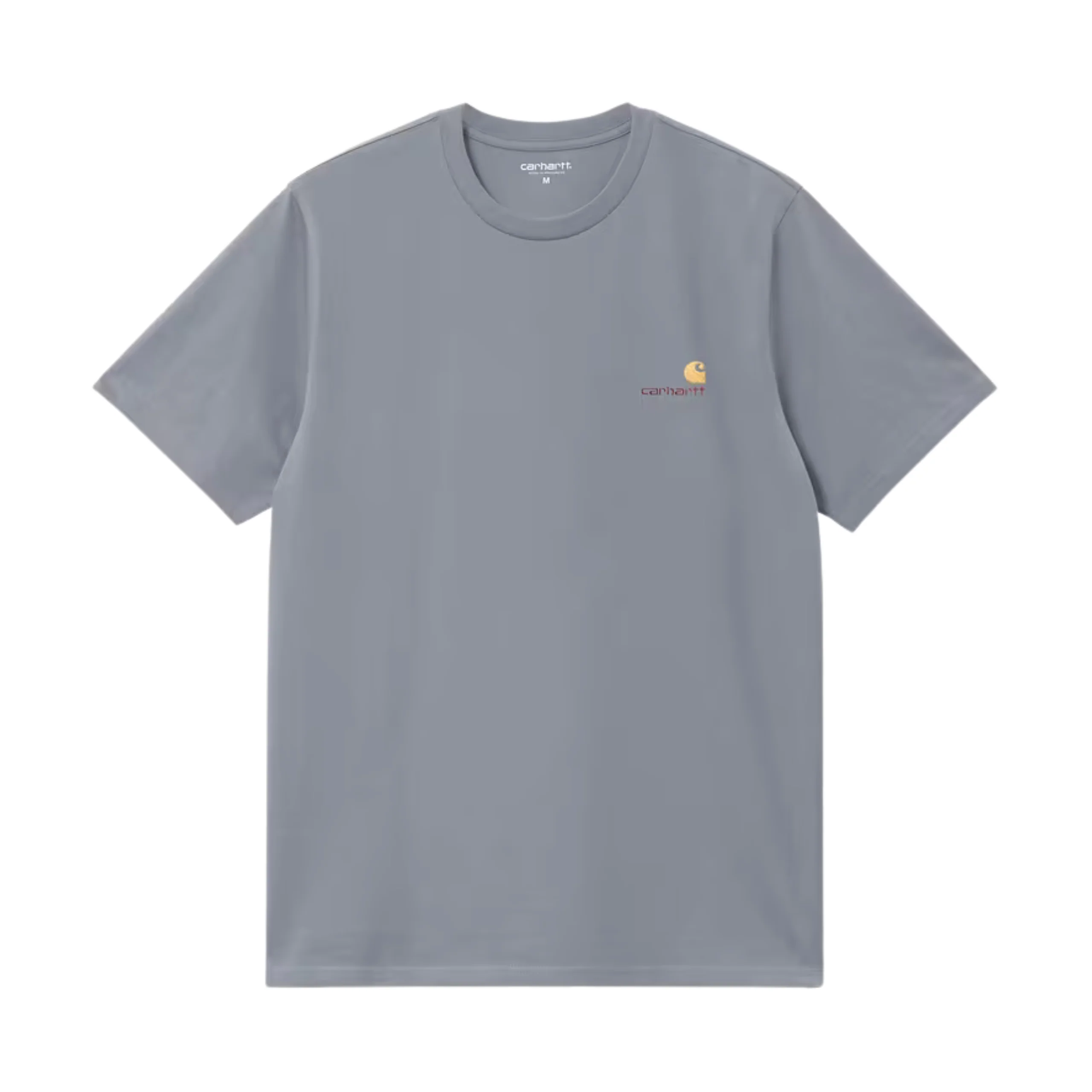 Carhartt WIP American Script T-Shirt - Shady Blue