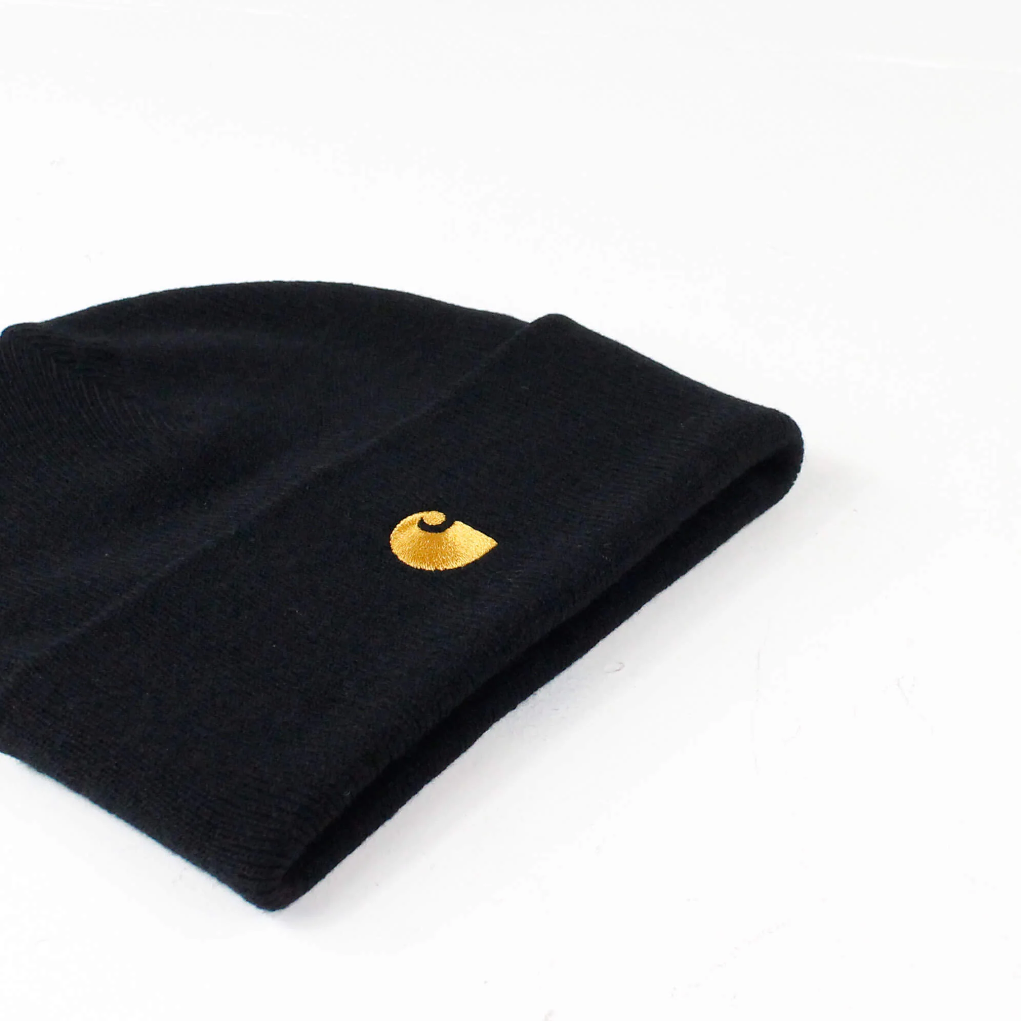 Carhartt WIP Chase Beanie - Black - Image 2