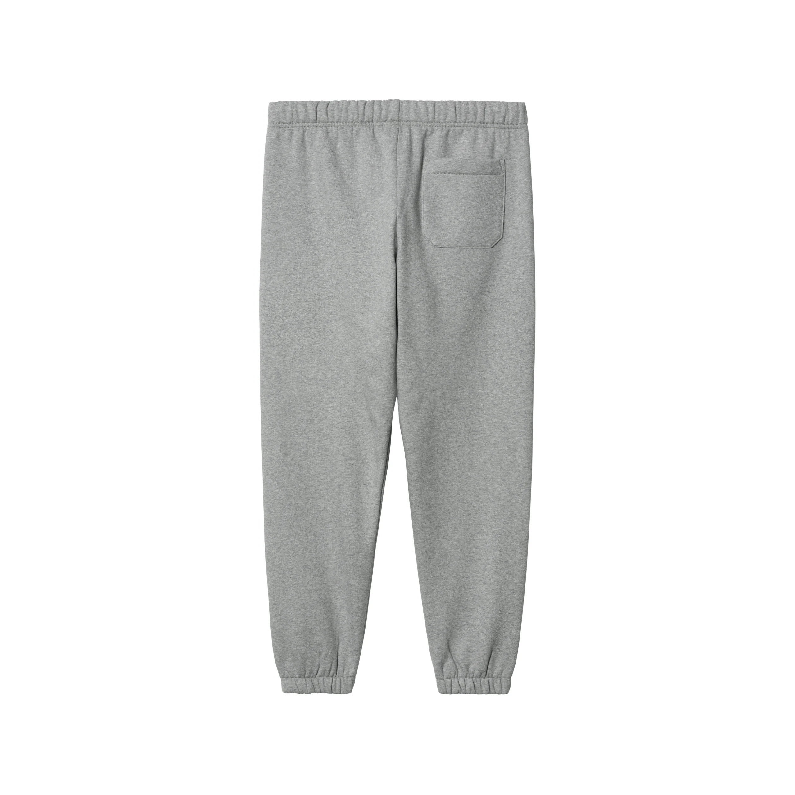 Carhartt WIP Chase Sweat Pant - Grey Heather / Gold - Image 2