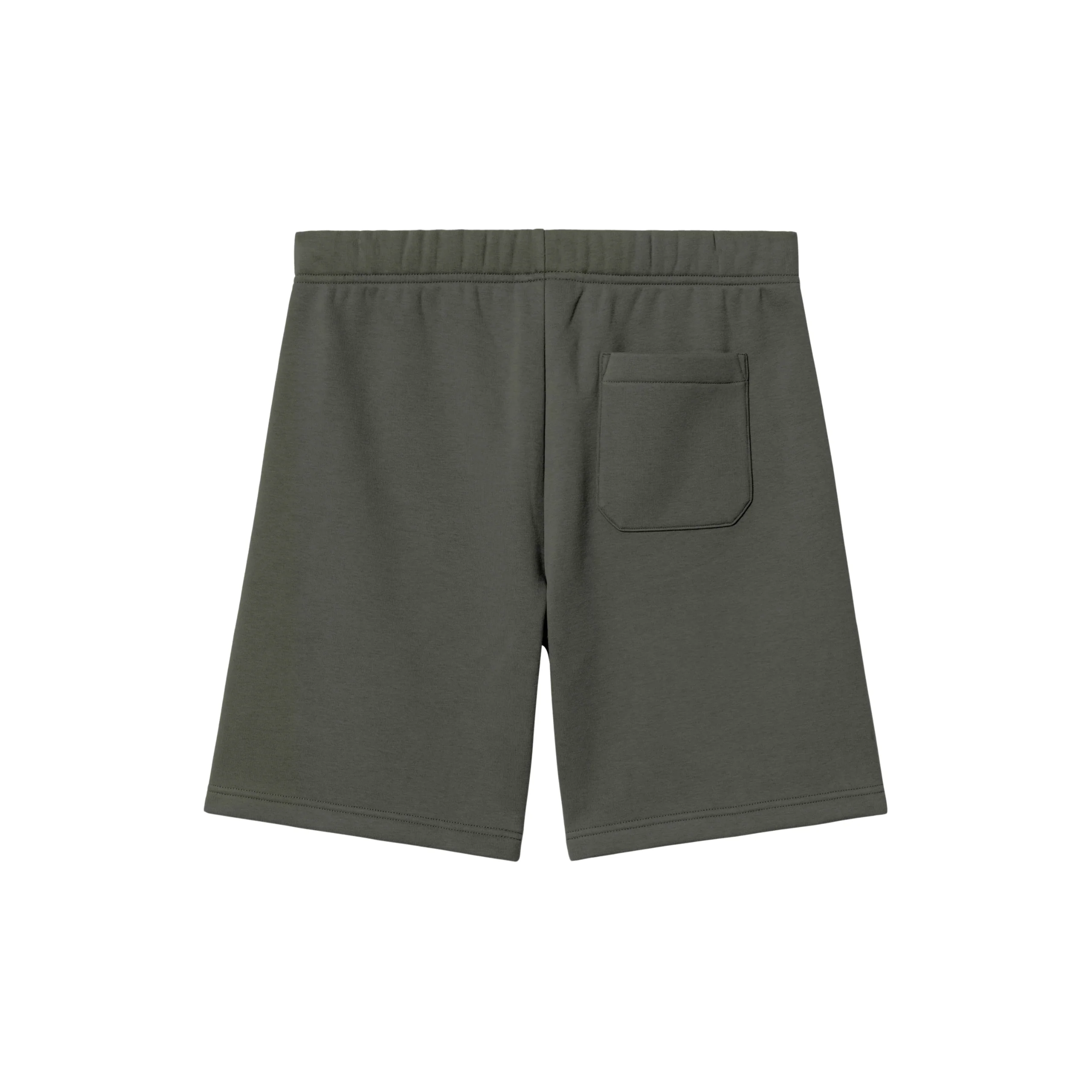 Carhartt WIP Chase Sweat Shorts - Leaf / Gold - Image 2
