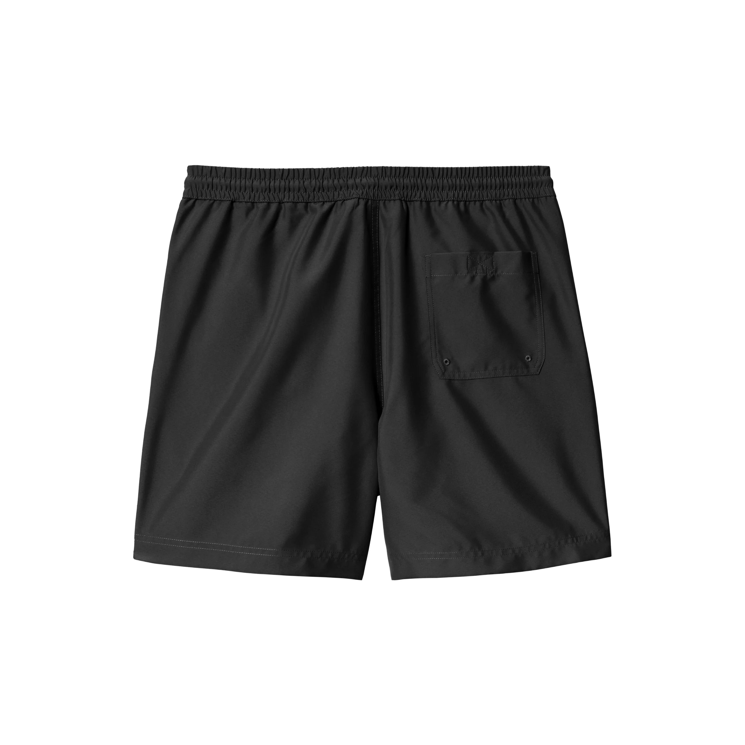Carhartt WIP Chase Swim Trunks - Black / Gold - Image 2