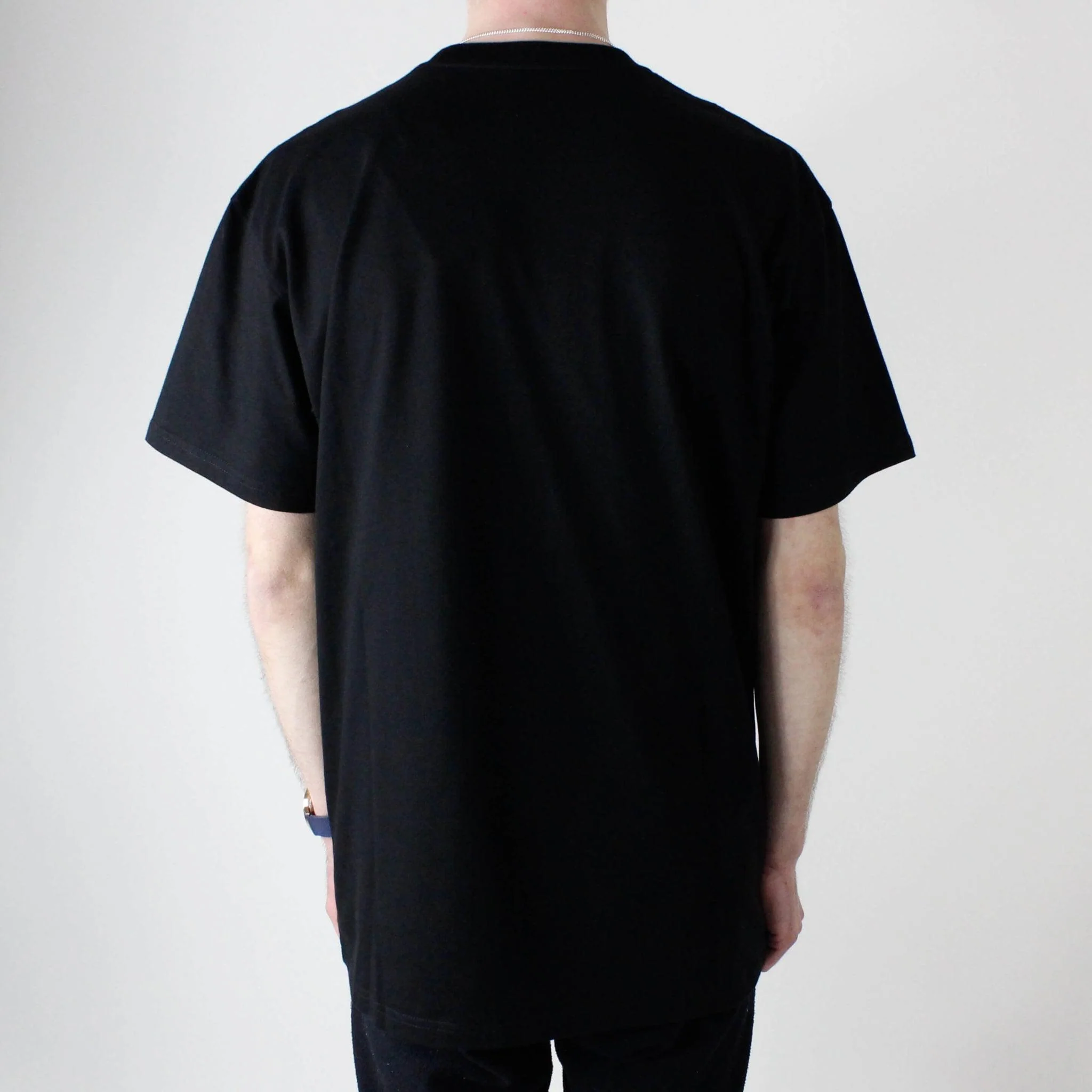 Carhartt WIP Chase T-Shirt - Black / Gold - Image 5