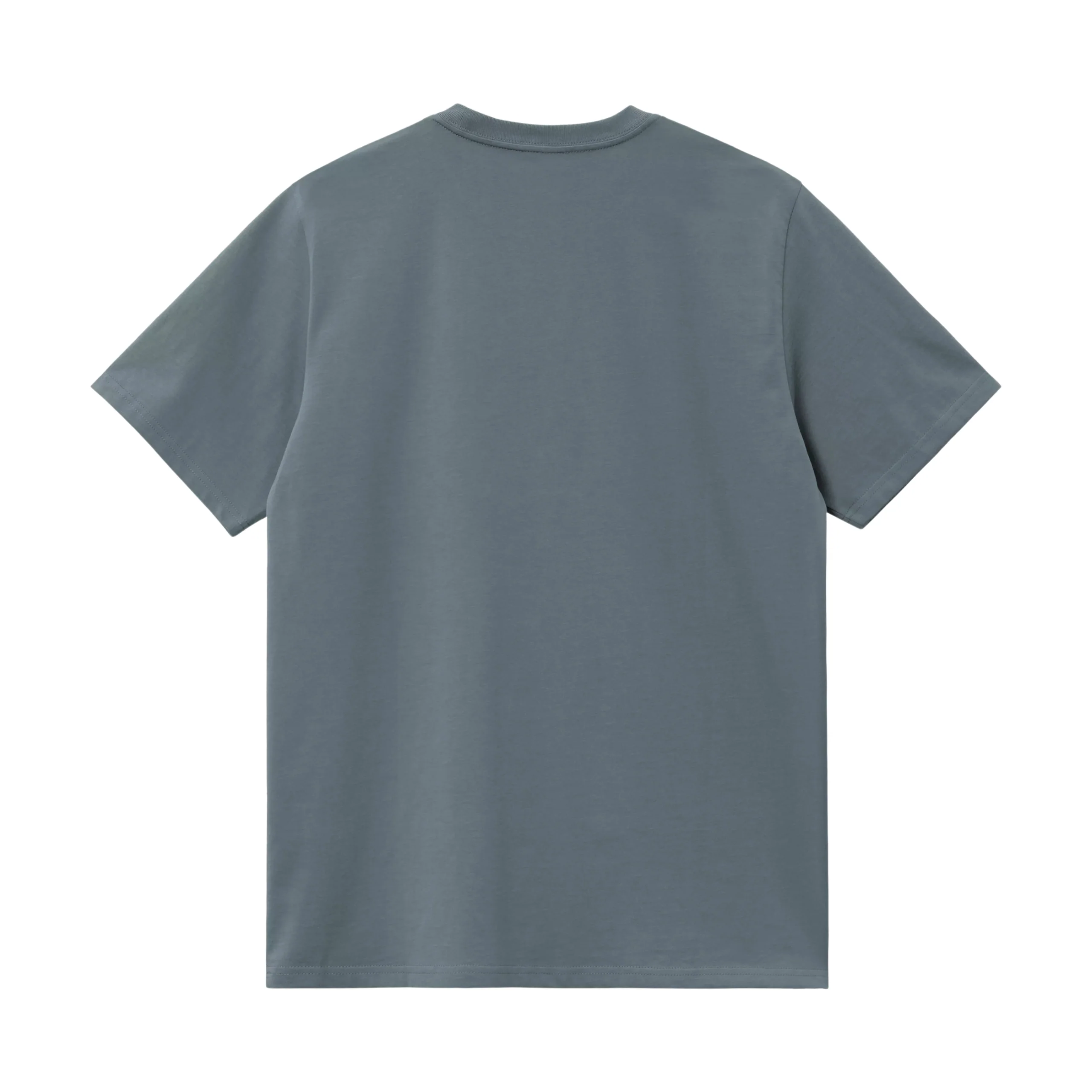 Carhartt WIP Chase T-Shirt - Cozy Blue / Gold - Image 2