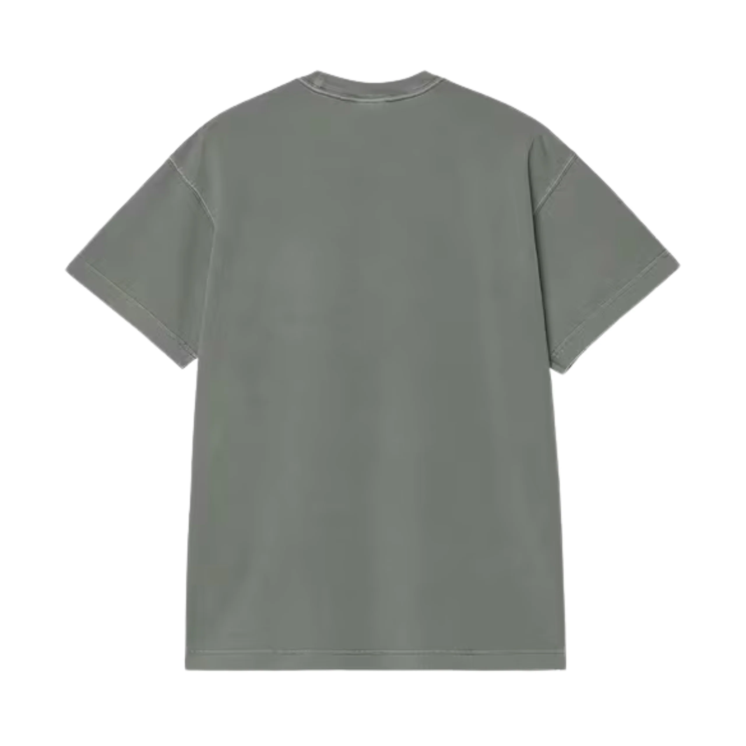 Carhartt WIP Coat Of Arms T-Shirt - Velvet Green (heavy stone wash) - Image 2