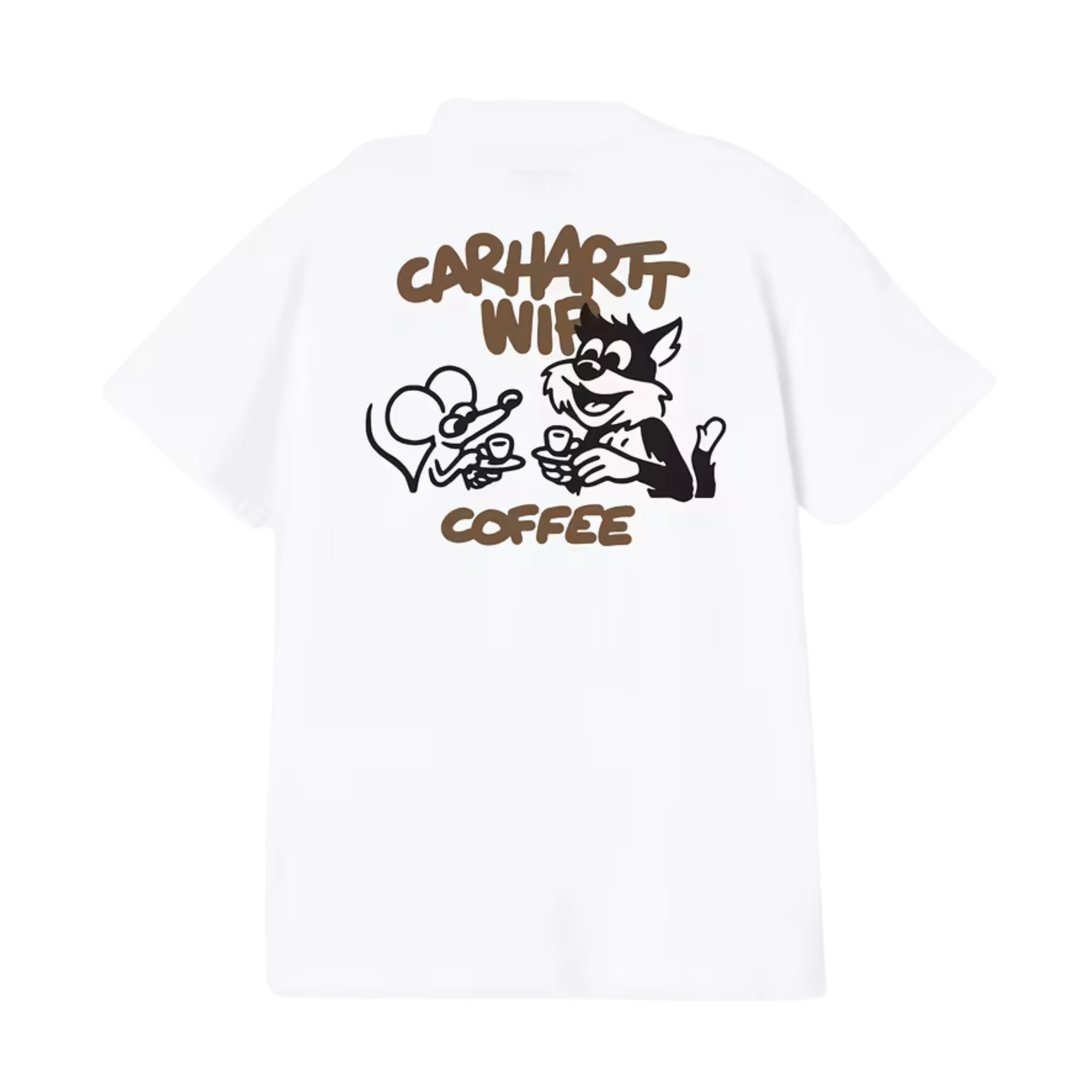 Carhartt WIP Coffee Break T-Shirt - White - Image 2