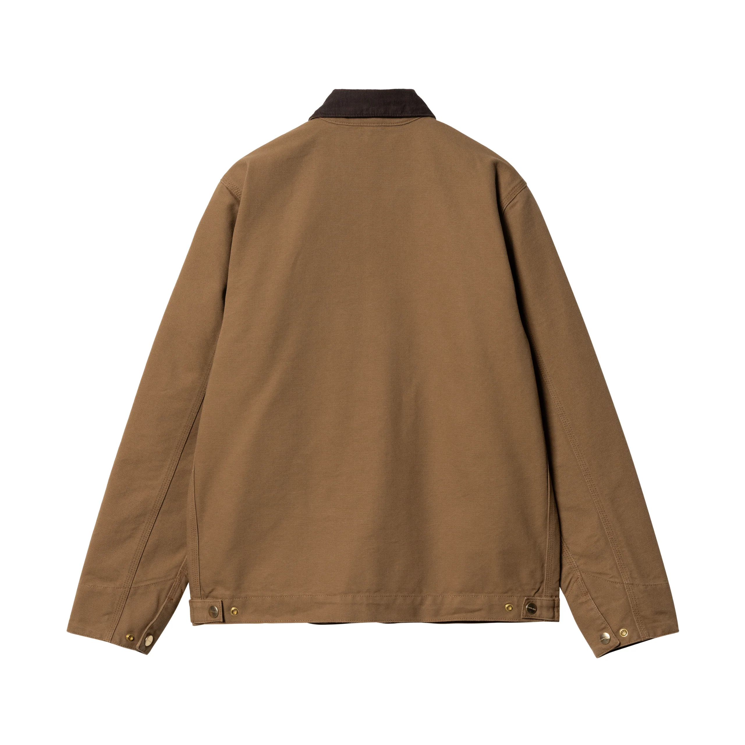 Carhartt WIP Detroit Jacket (Summer) - Hamilton Brown / Tobacco (rinsed) - Image 3