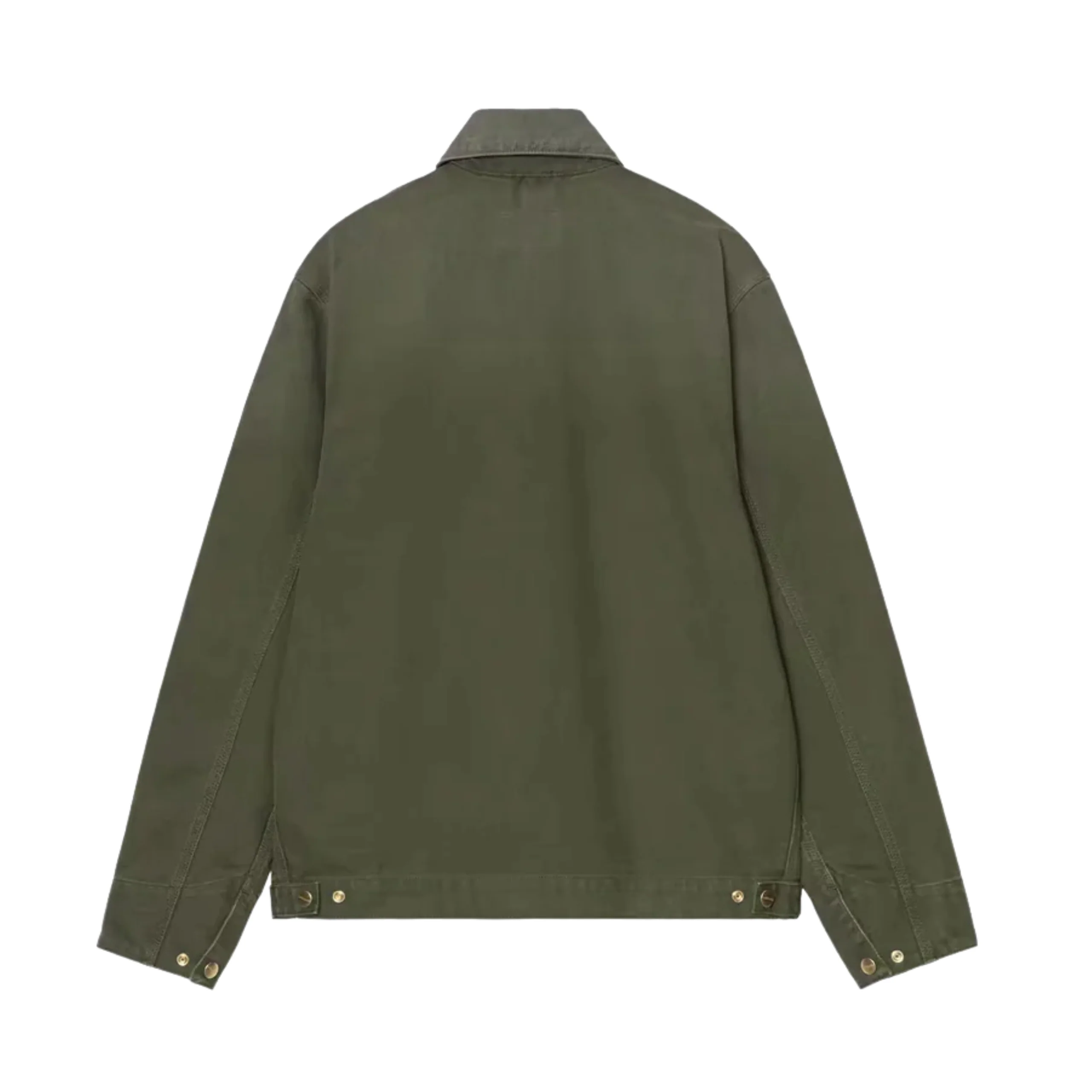 Carhartt WIP Detroit Jacket (Summer) - Leaf / Leaf (stone canvas) - Image 2