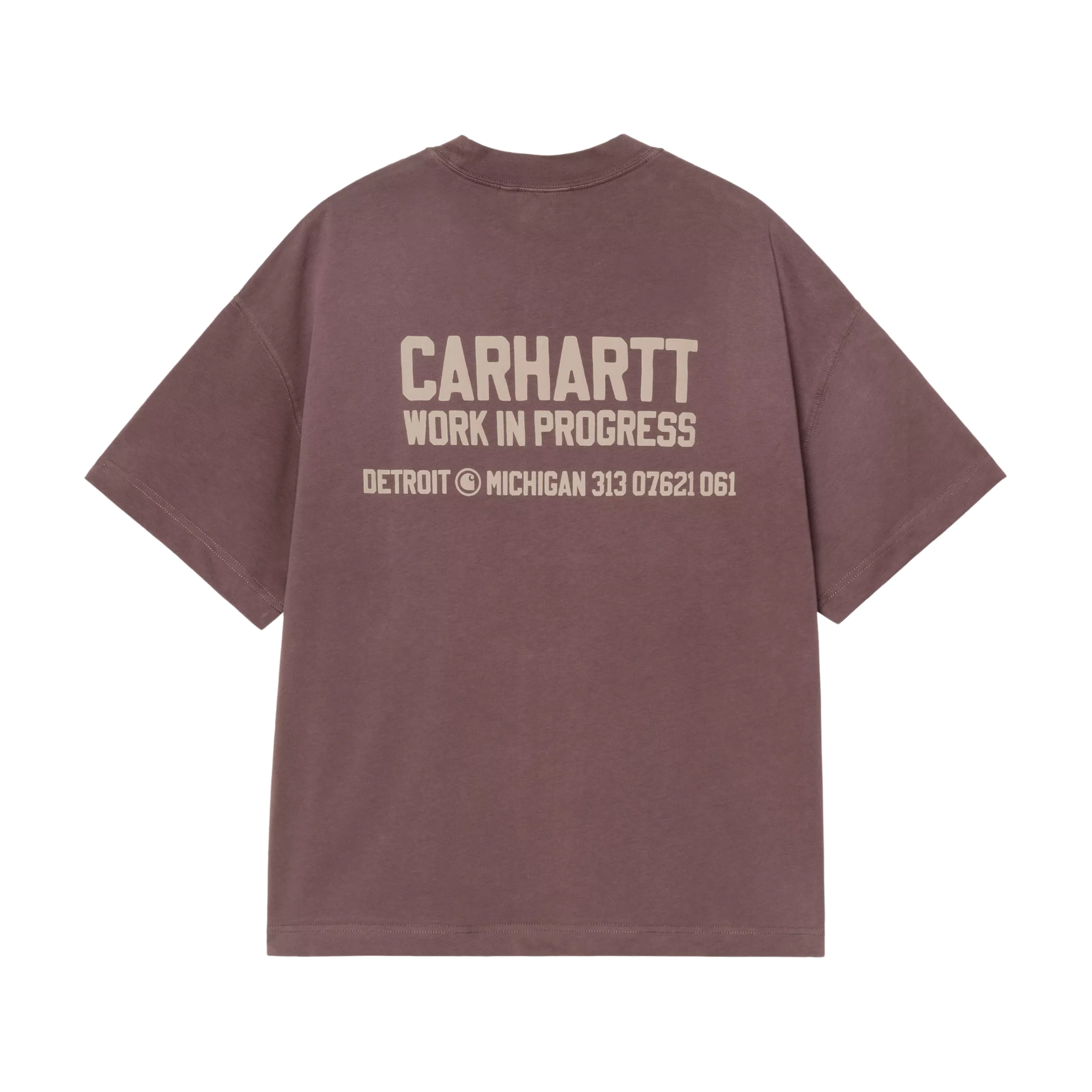 Carhartt WIP Distance T-Shirt - Palisander (stone dyed) - Image 2