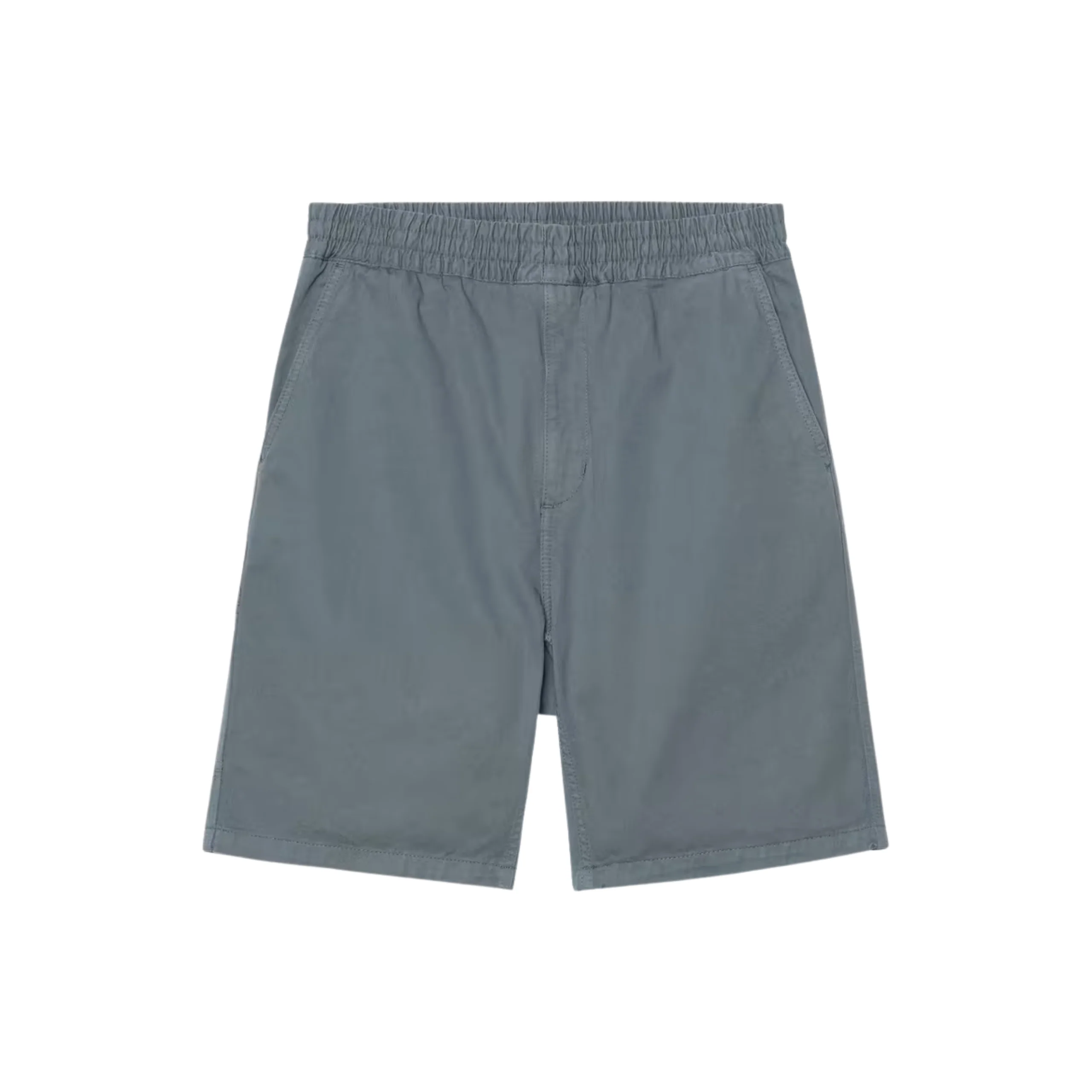 Carhartt WIP Flint Shorts - Cozy Blue (garment dyed) - Image 2