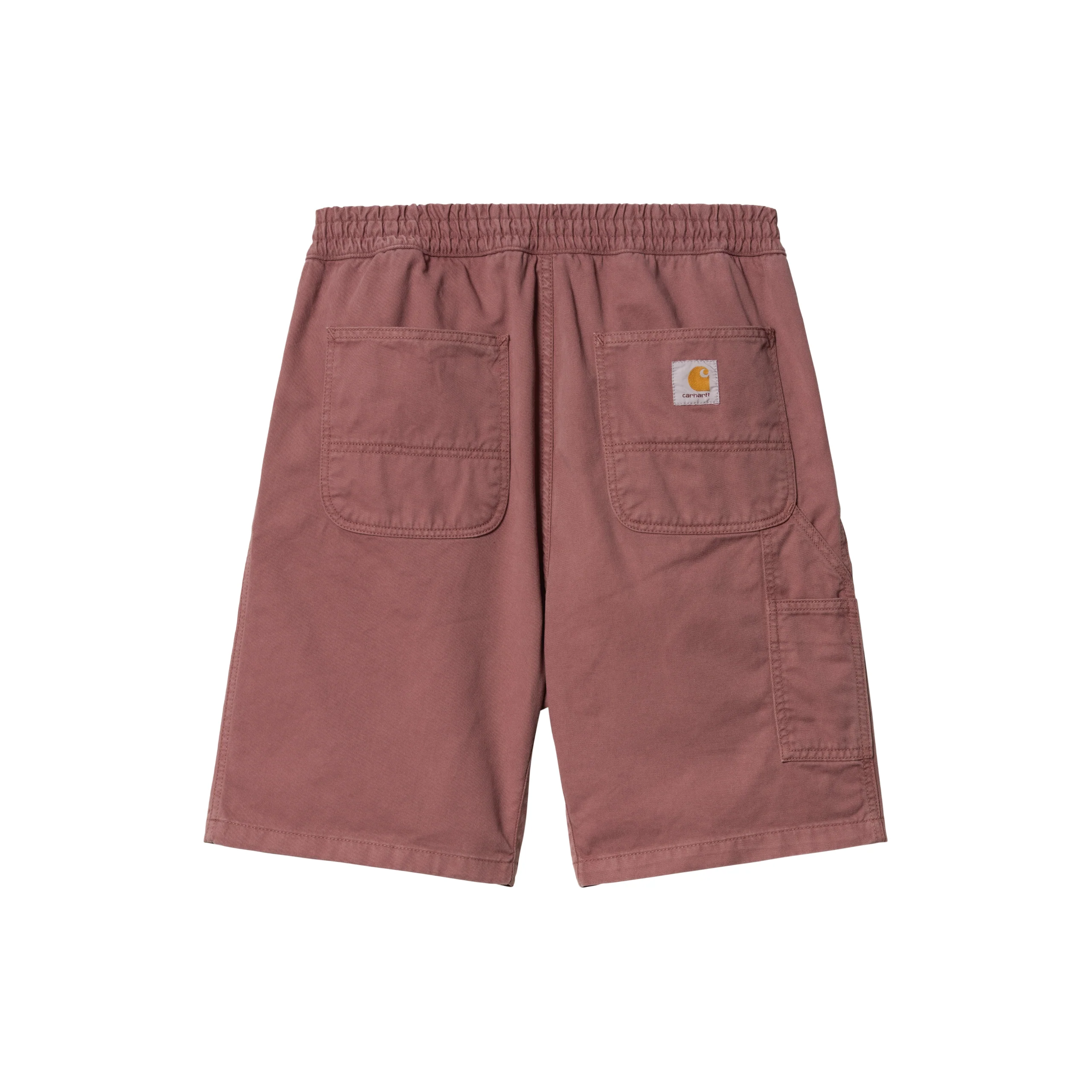 Carhartt WIP Flint Shorts - Dusky Pink (garment dyed) - Image 2