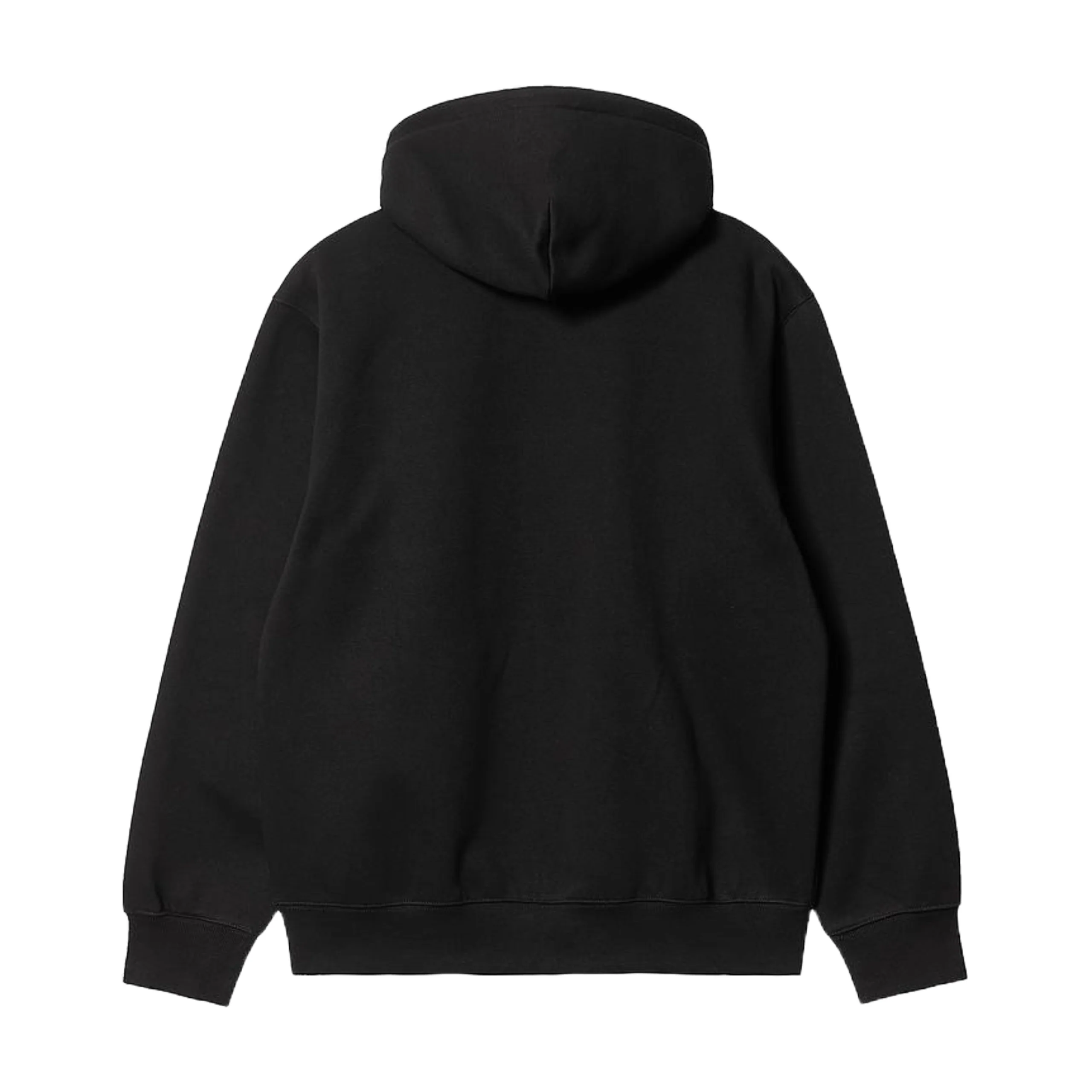 Carhartt WIP Hooded Carhartt Sweatshirt – Black / Black - Image 2