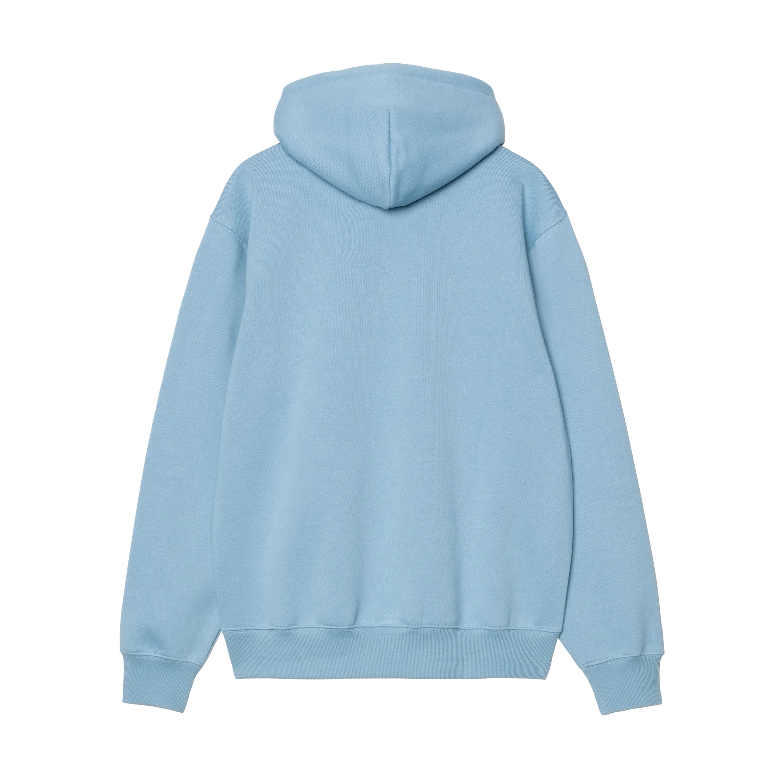 Carhartt WIP Hooded Carhartt Sweatshirt – Bluebird / Fleur De Sel - Image 2
