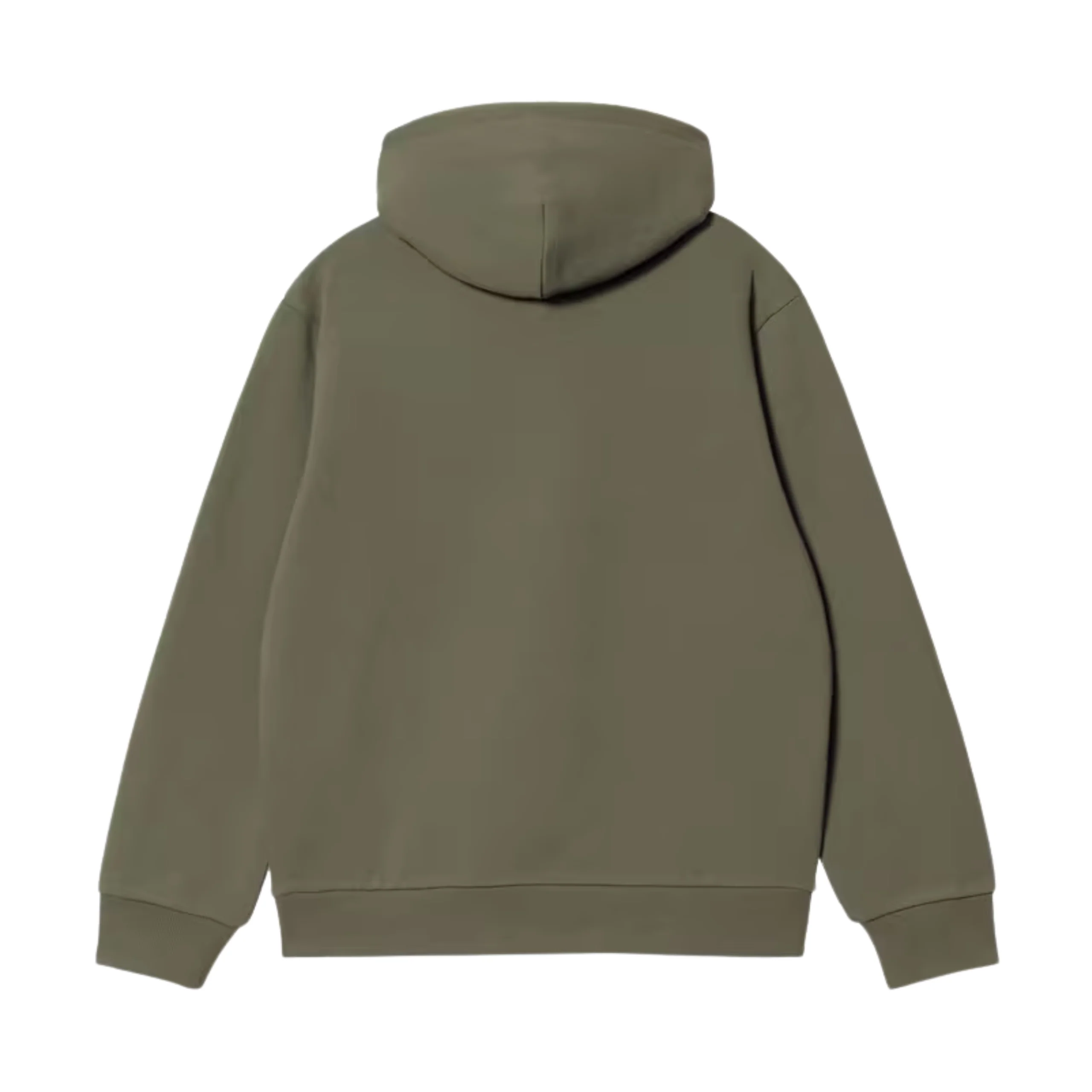 Carhartt WIP Hooded Carhartt Sweatshirt – Leaf / Tourmaline - Image 2