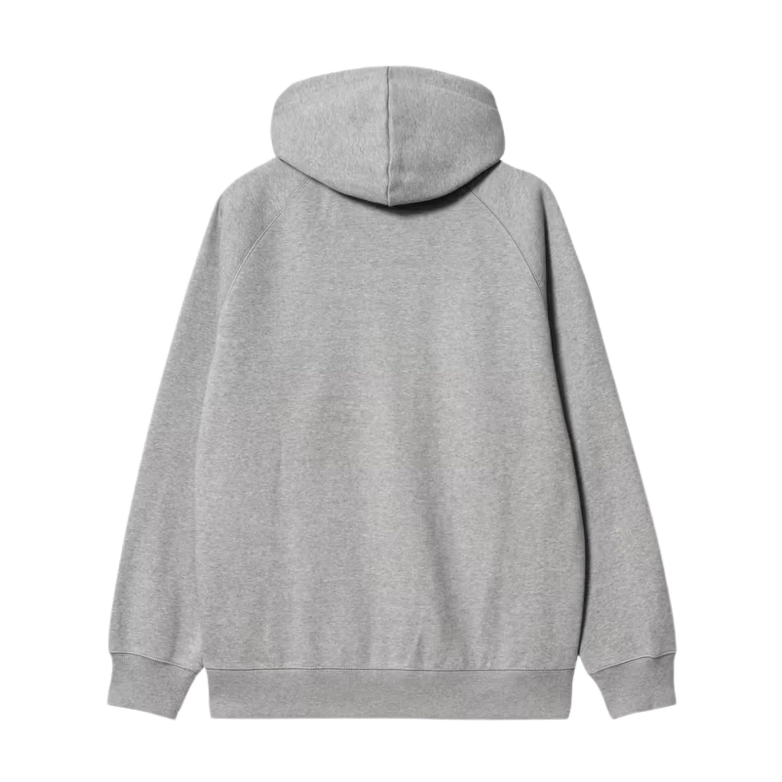 Carhartt WIP Hooded Chase Jacket - Grey Heather / Gold - Image 2