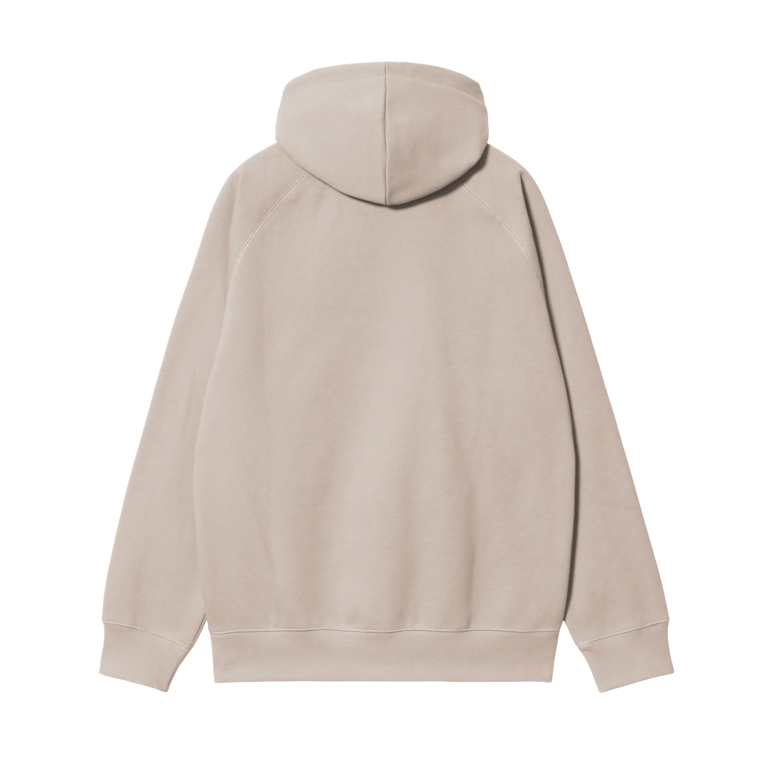 Carhartt WIP Hooded Chase Sweatshirt - Dusky Beige / Gold - Image 2