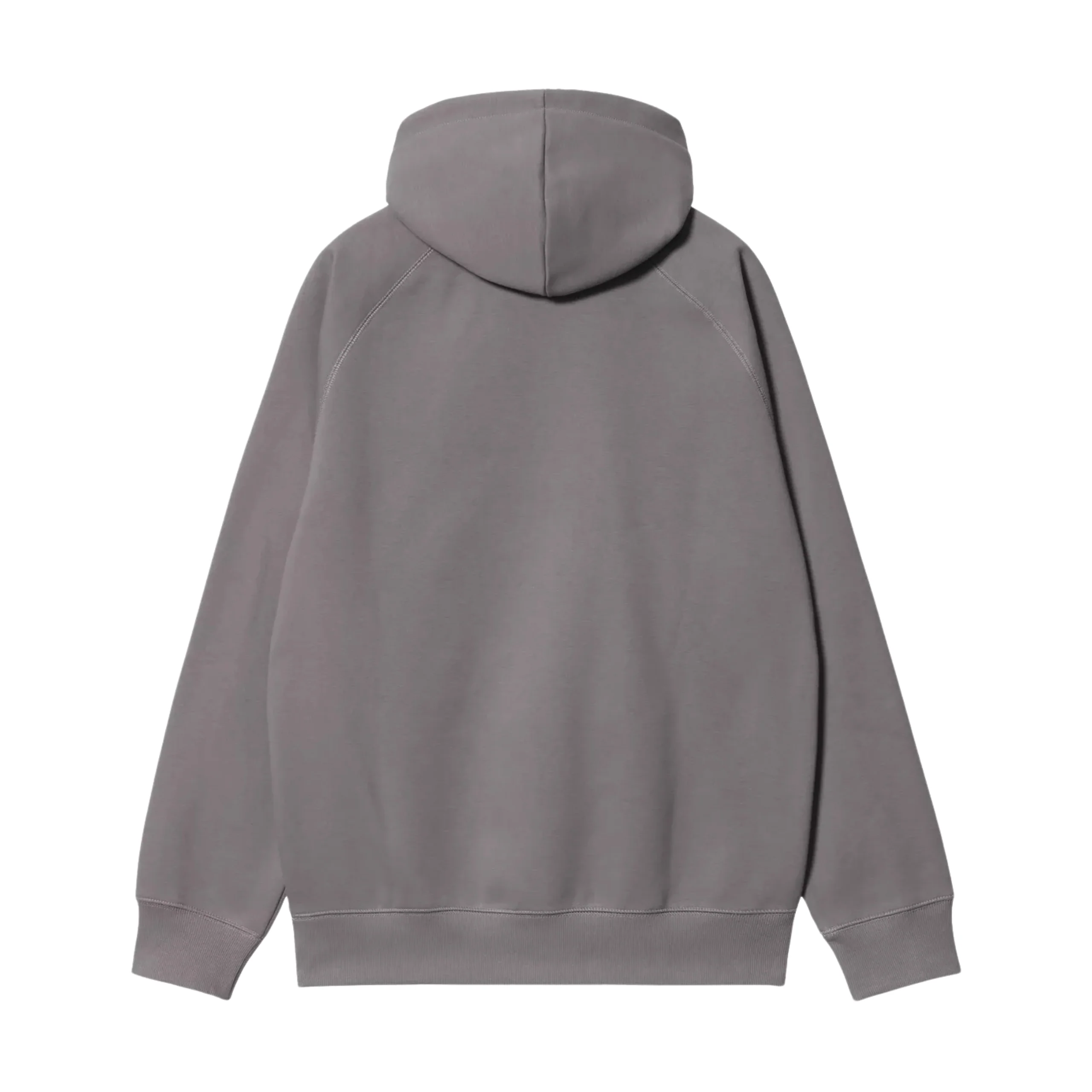 Carhartt WIP Hooded Chase Sweatshirt - Porphyry / Gold - Image 2