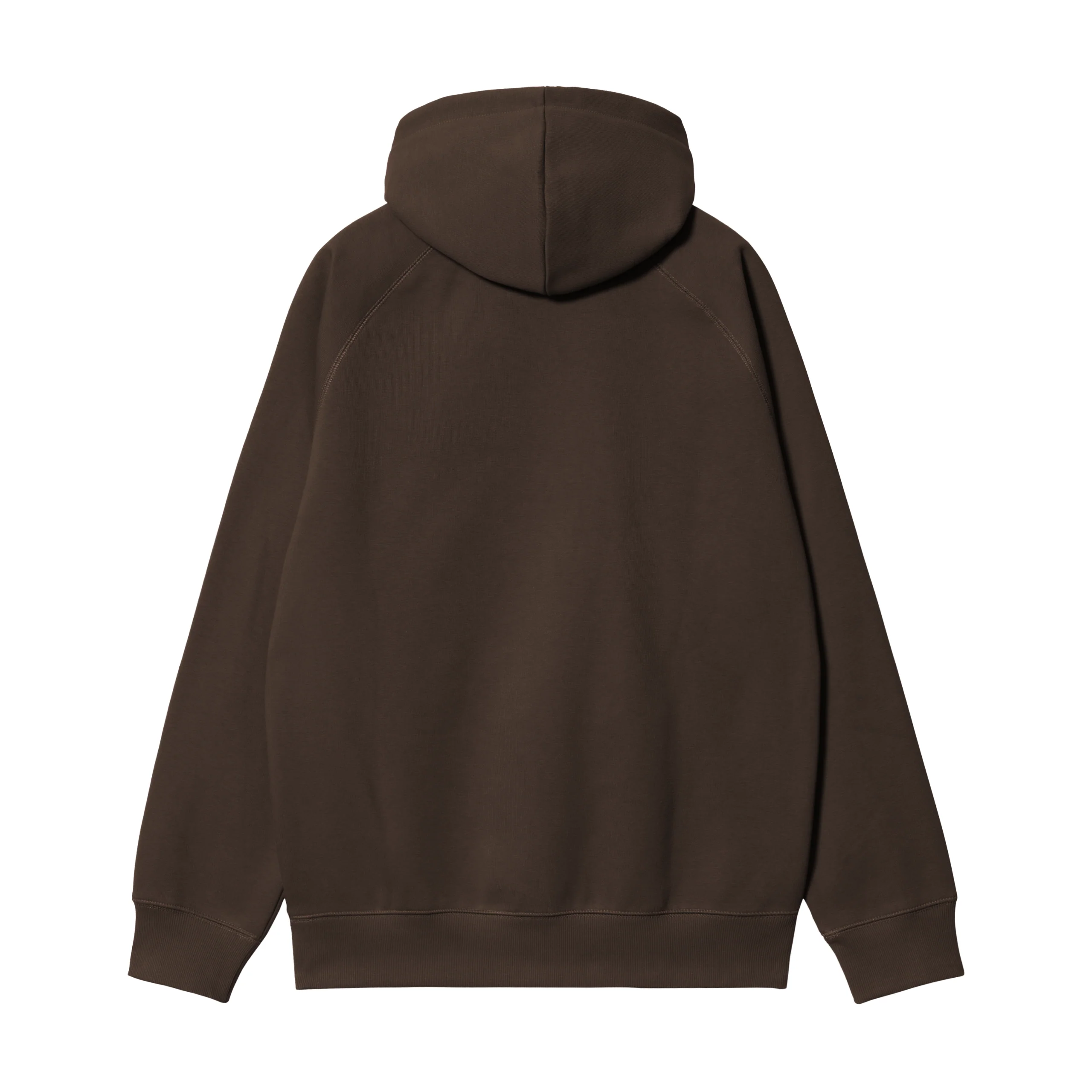Carhartt WIP Hooded Chase Sweatshirt - Tobacco / Gold - Image 2