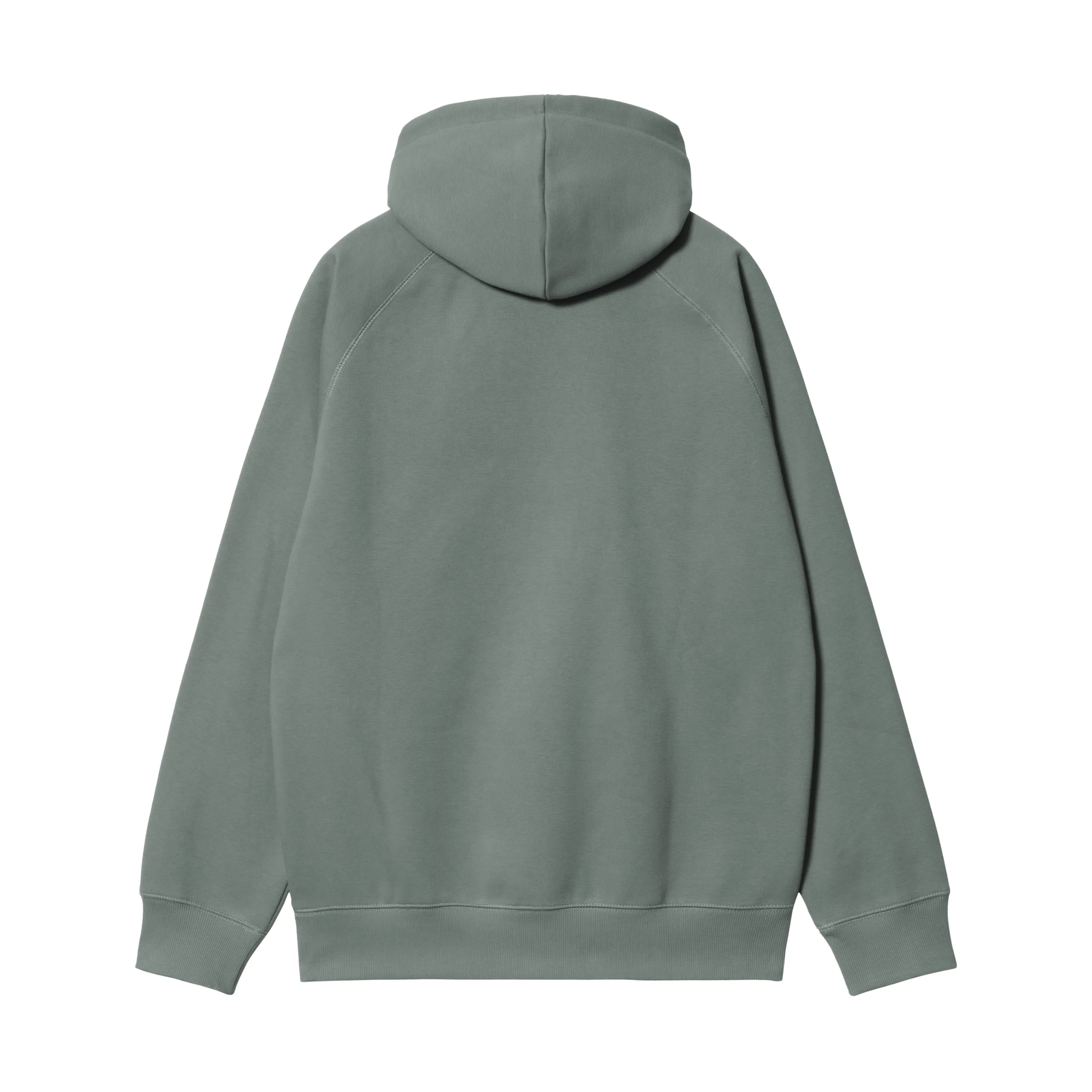 Carhartt WIP Hooded Chase Sweatshirt - Velvet Green / Gold - Image 2