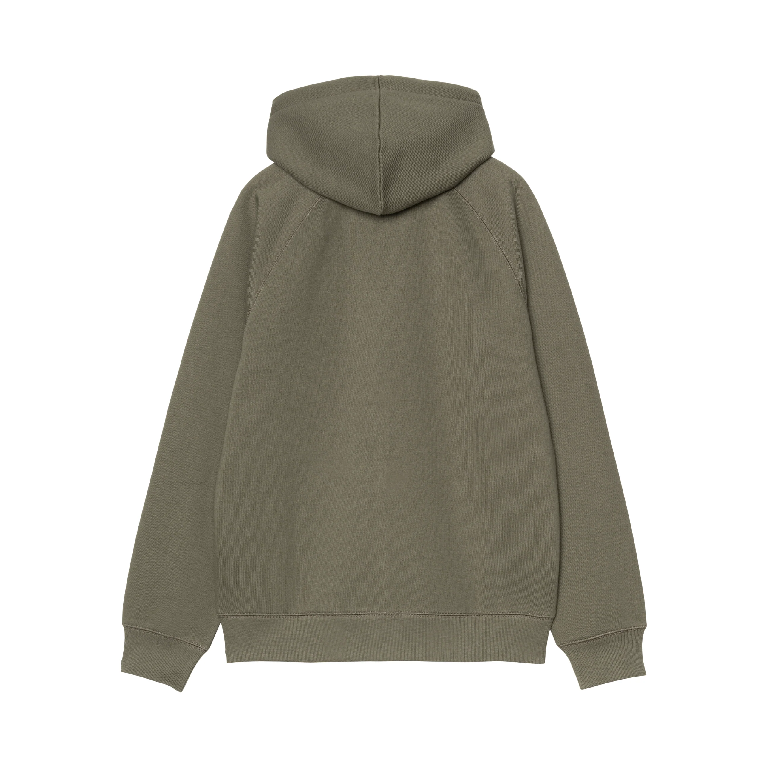 Carhartt WIP Hooded Chase Zip Jacket - Leaf / Gold - Image 2