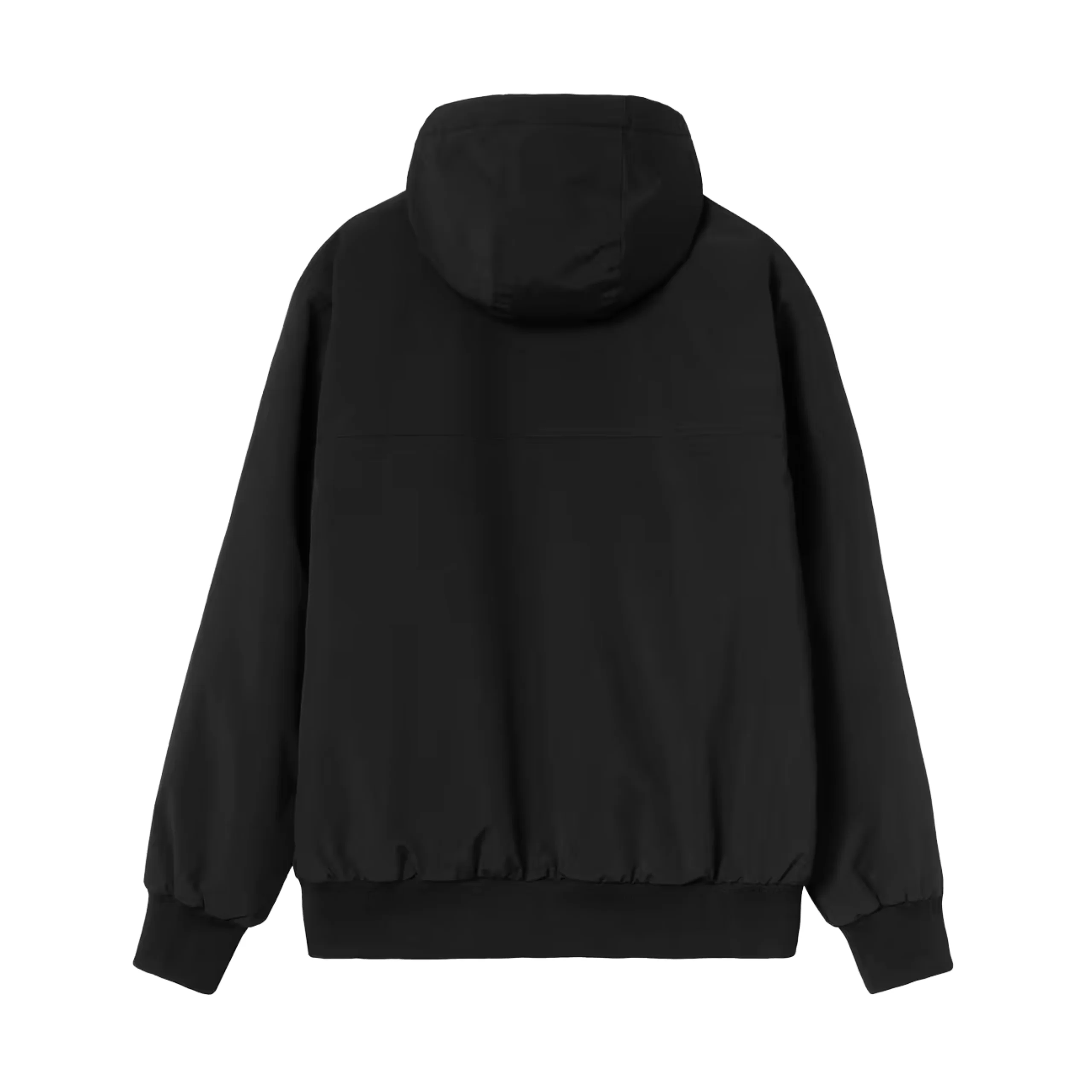 Carhartt WIP Hooded Sail Jacket (Winter) - Black / White - Image 2