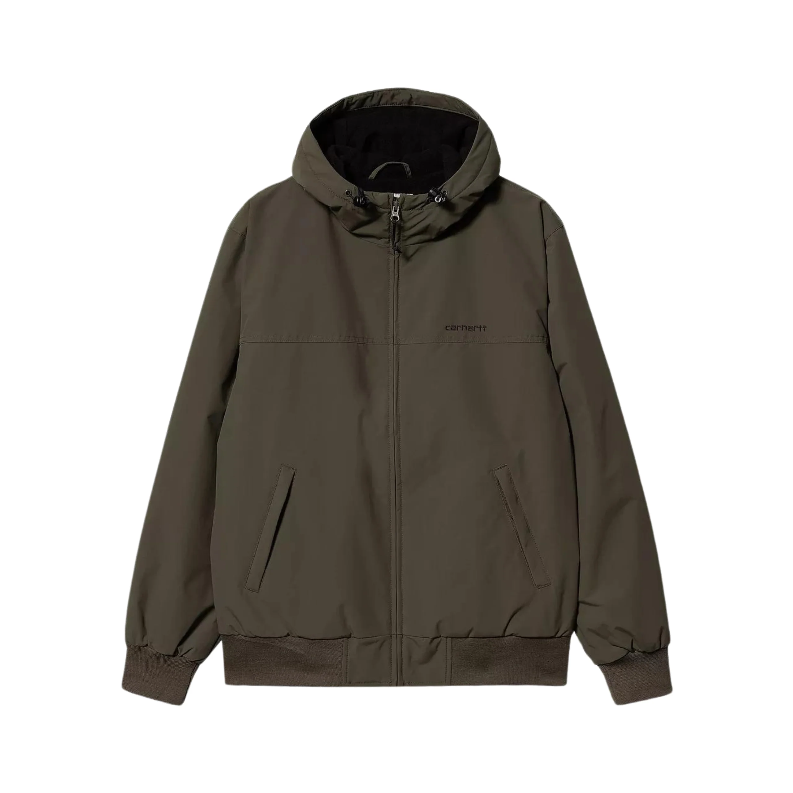Carhartt WIP Hooded Sail Jacket (Winter) - Cypress / Black