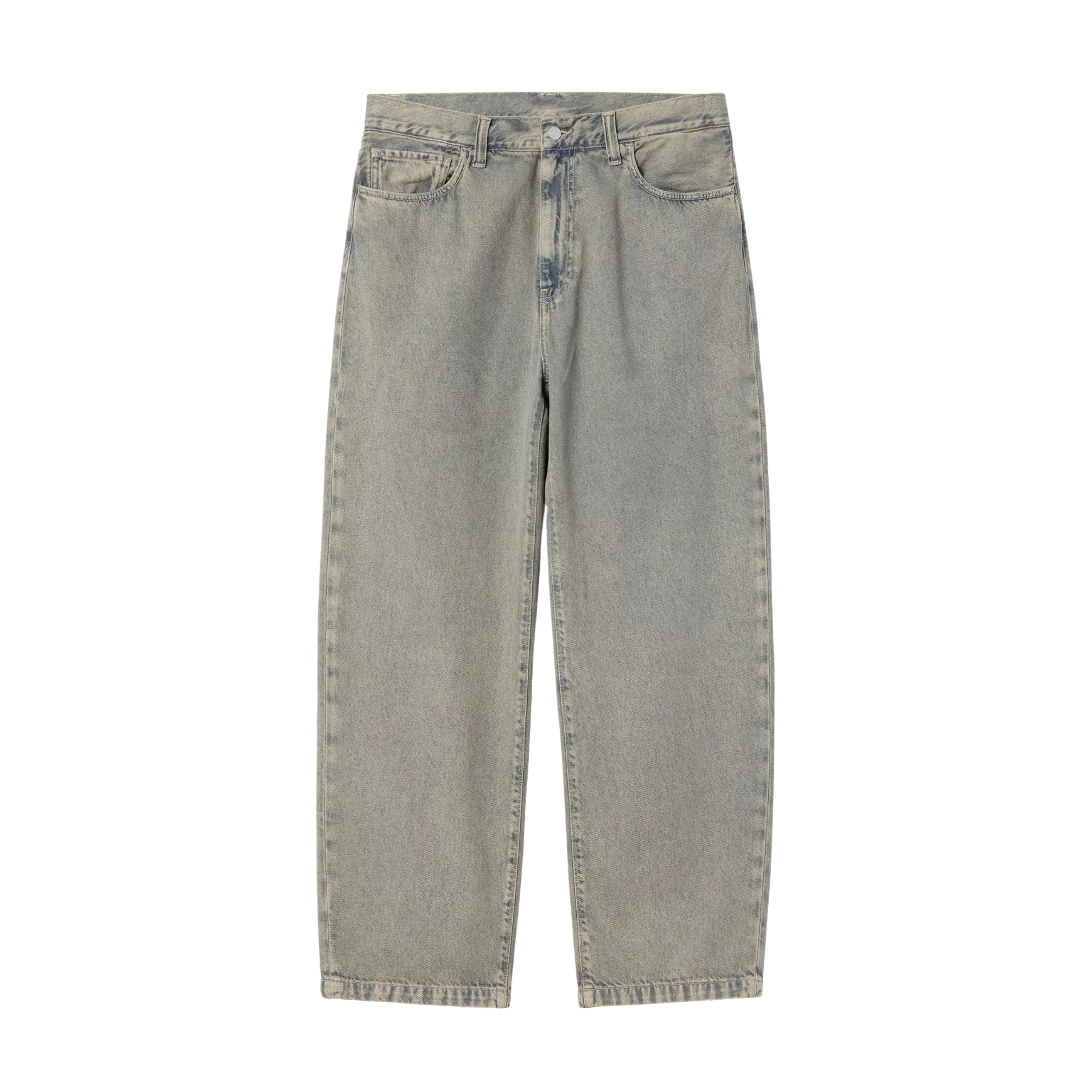 Carhartt WIP Landon Pant - Blue / Leather (garment dyed) - Image 2