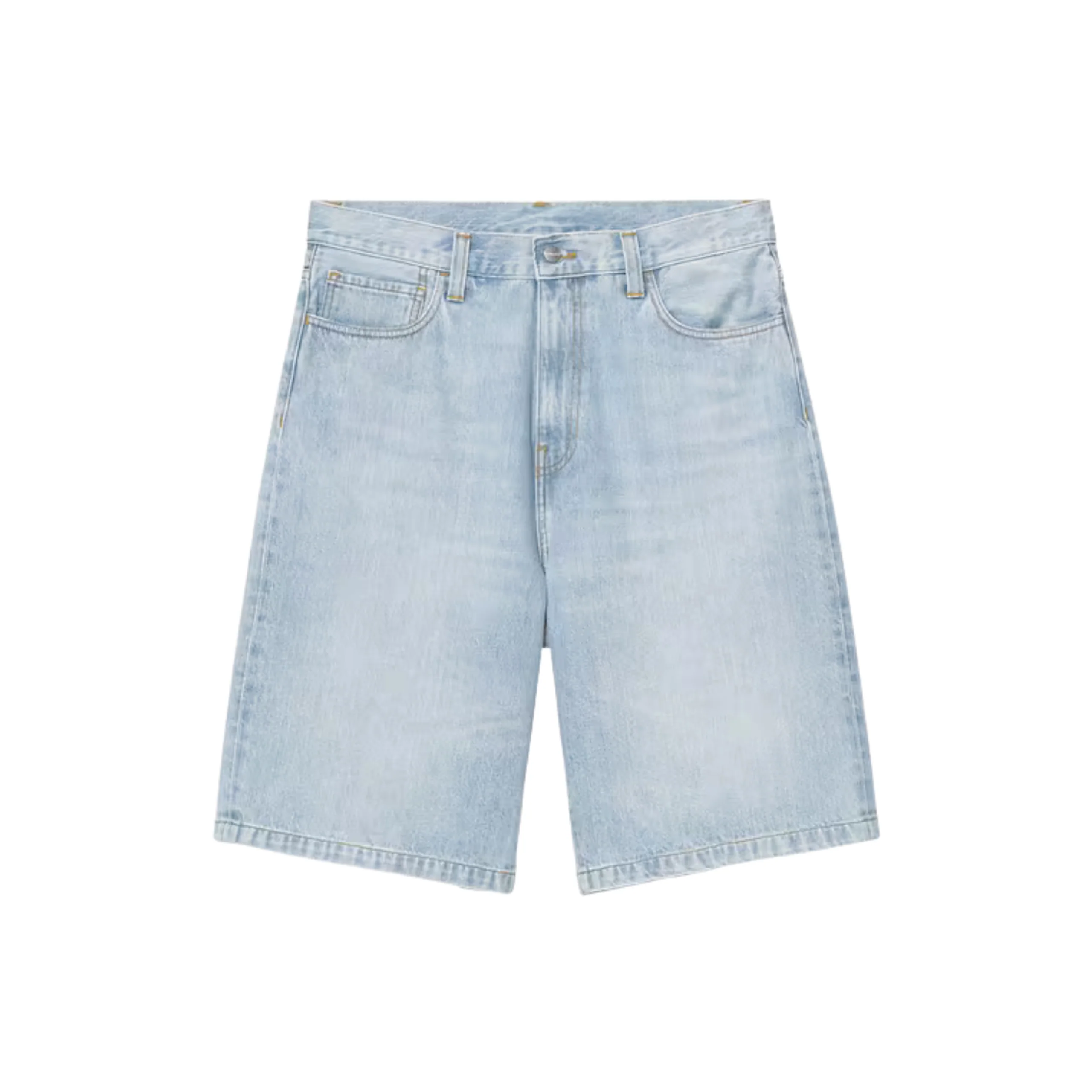 Carhartt WIP Landon Shorts - Blue (heavy worn bleached) - Image 2