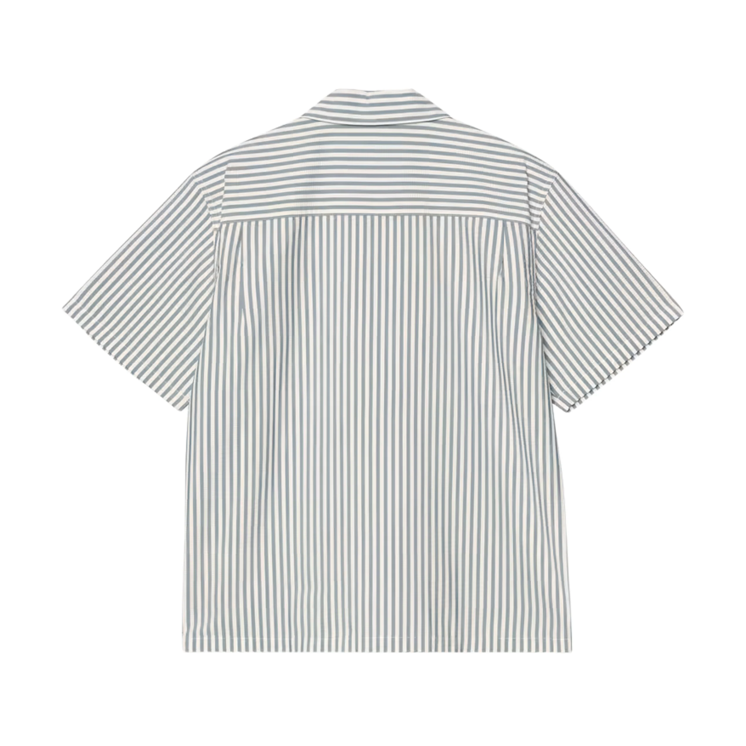 Carhartt WIP Leavel Shirt - Leavel Stripe, Blue River - Image 2