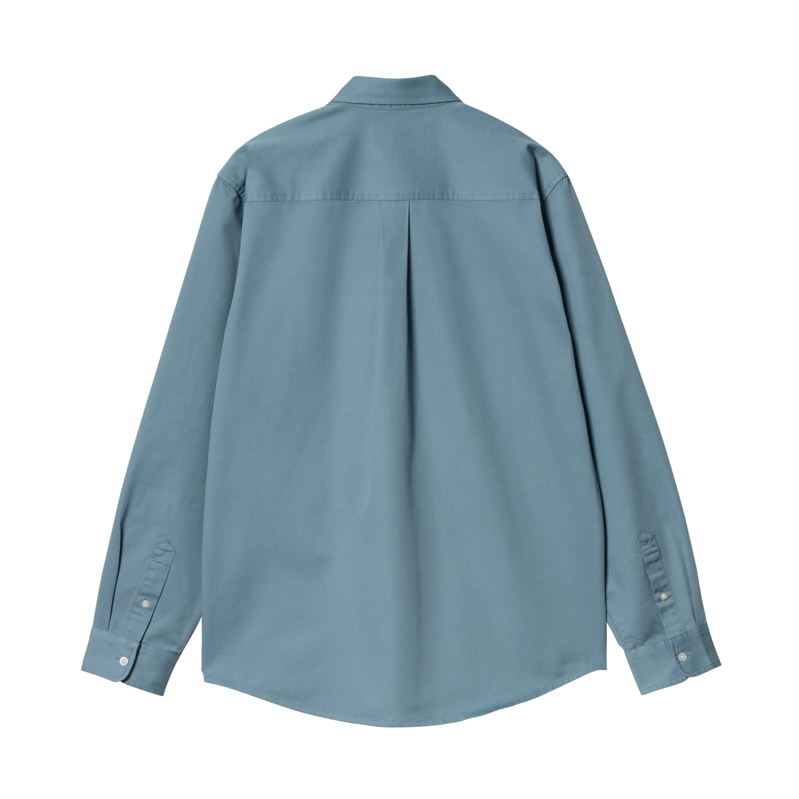 Carhartt WIP Madison Shirt - Icy Water / Wax - Image 2