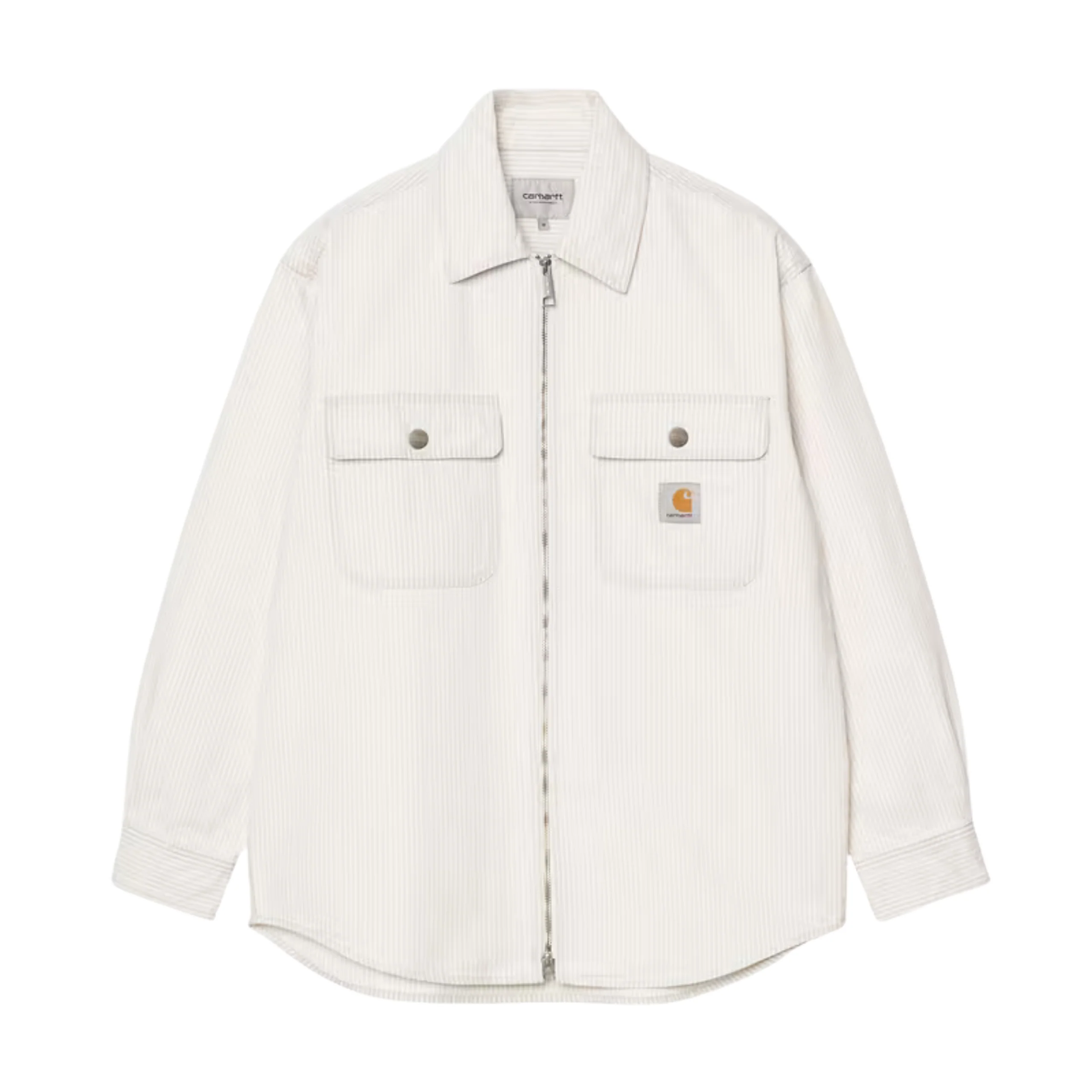 Carhartt WIP Mercer Shirt Jacket - Mercer Stripe, Graphite / (bleached)