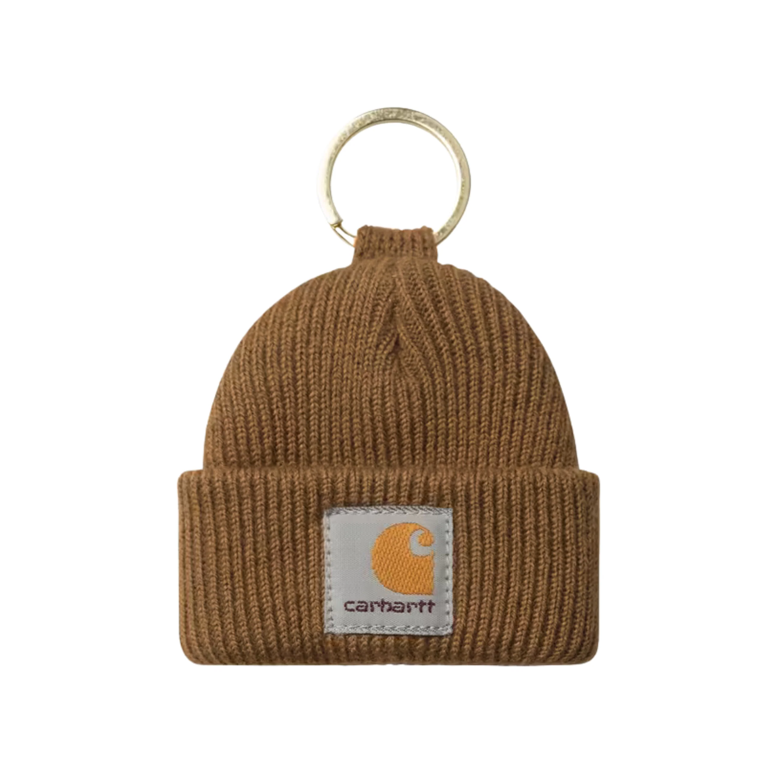 Carhartt WIP Mini Watch Hat Keychain - Hamilton Brown