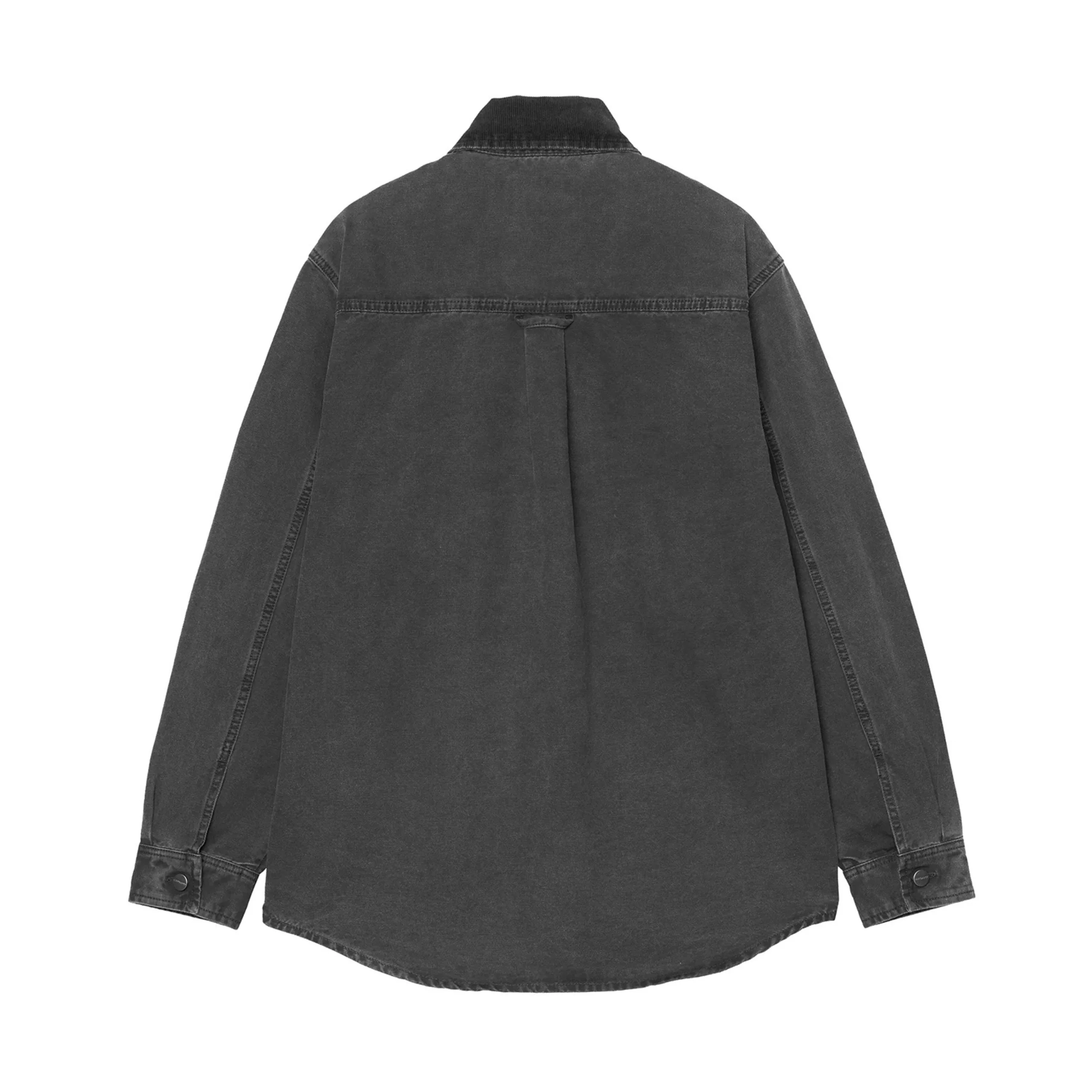 Carhartt WIP Mitch Shirt Jacket - Black / Black (dusky canvas) - Image 2