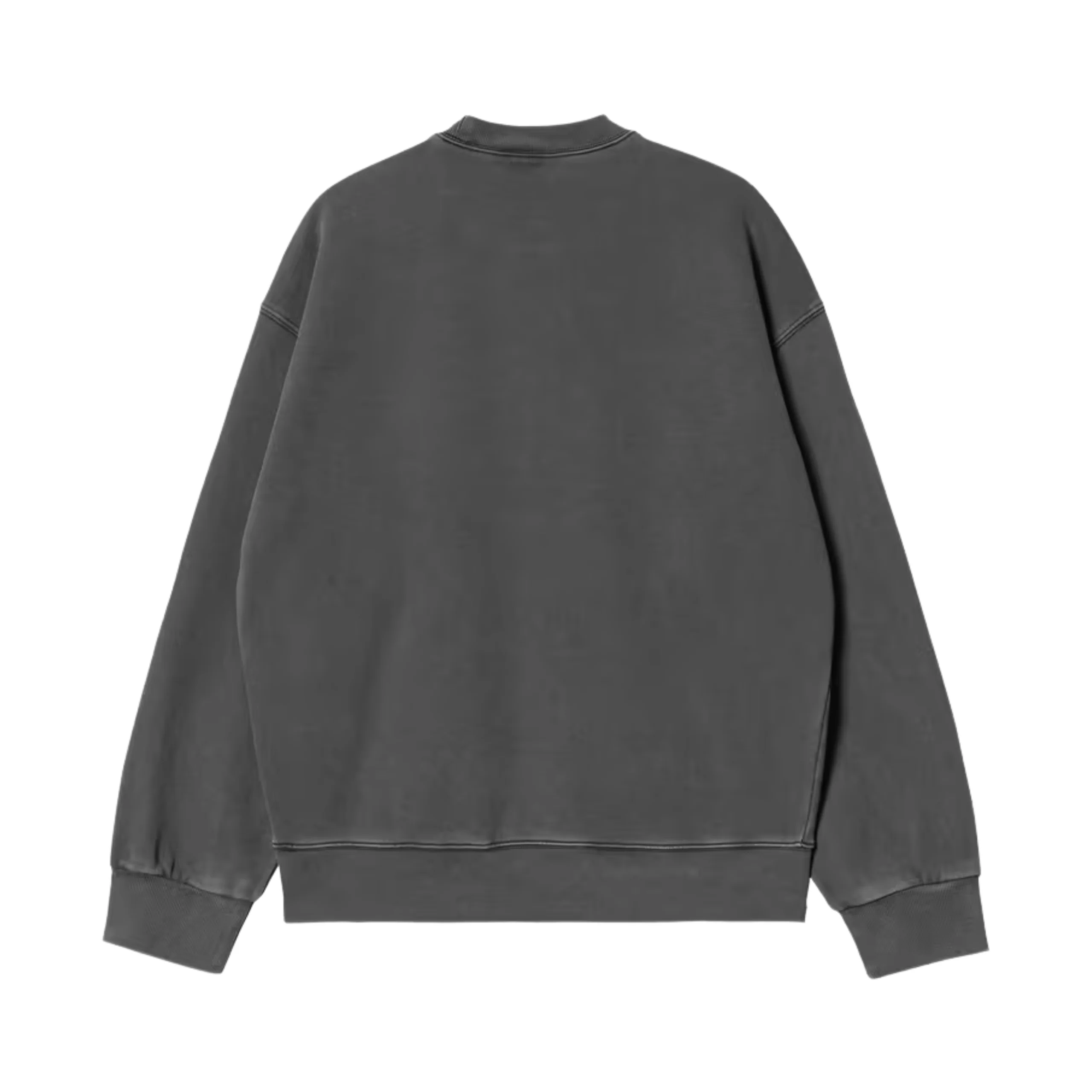 Carhartt WIP Nelson Sweatshirt - Black (garment dyed) - Image 2
